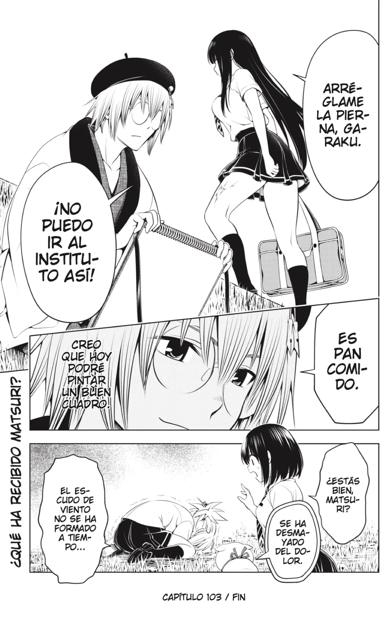 Ayakashi Triangle capítulo 103 página 21