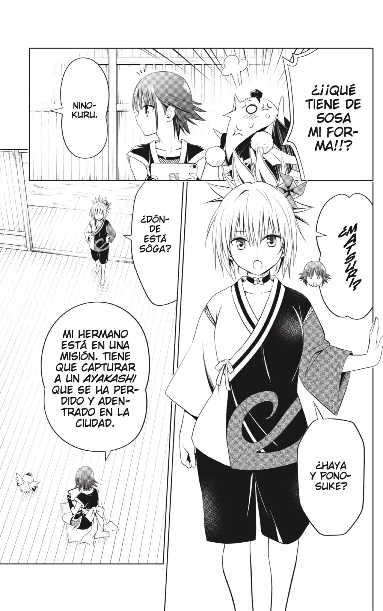 Ayakashi Triangle capítulo 106 página 5