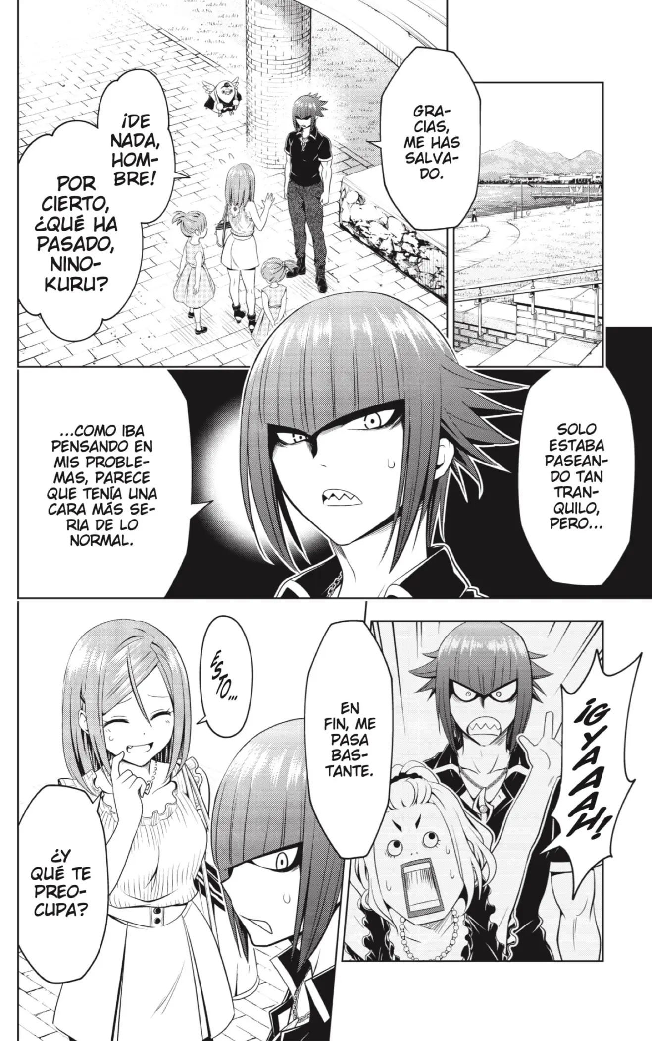 Ayakashi Triangle capítulo 110 página 6