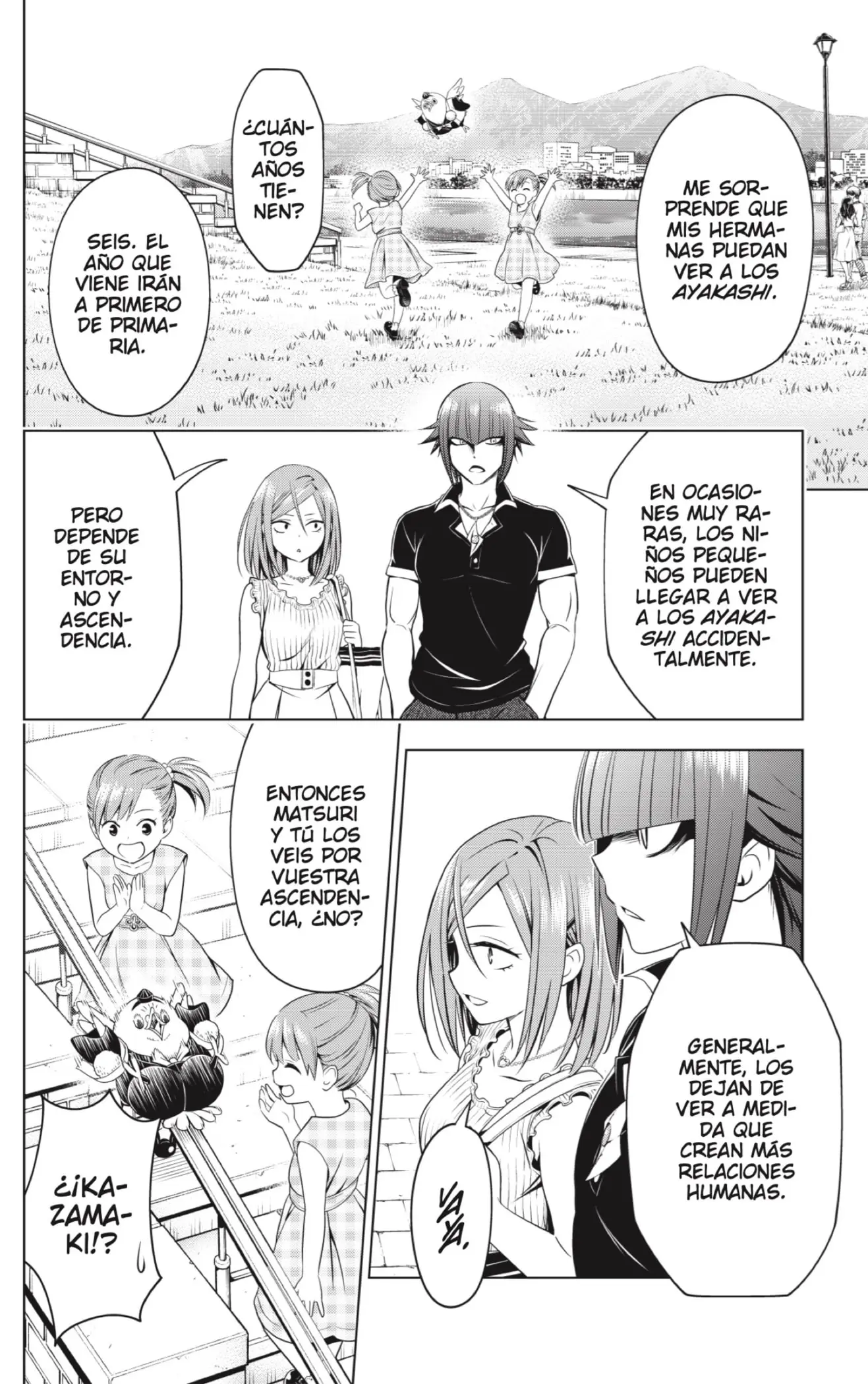 Ayakashi Triangle capítulo 110 página 8