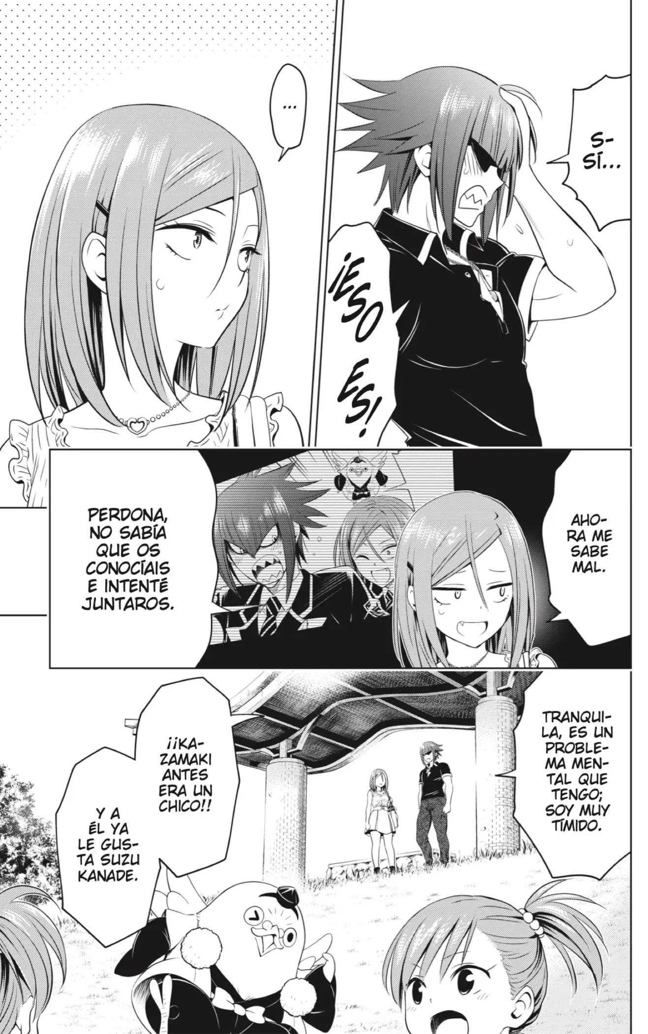 Ayakashi Triangle capítulo 110 página 9