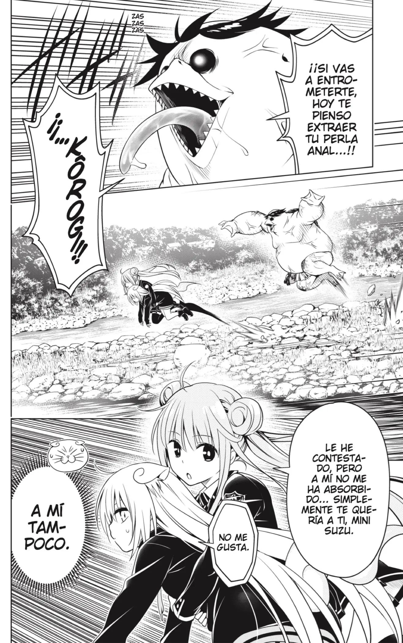 Ayakashi Triangle capítulo 113 página 4