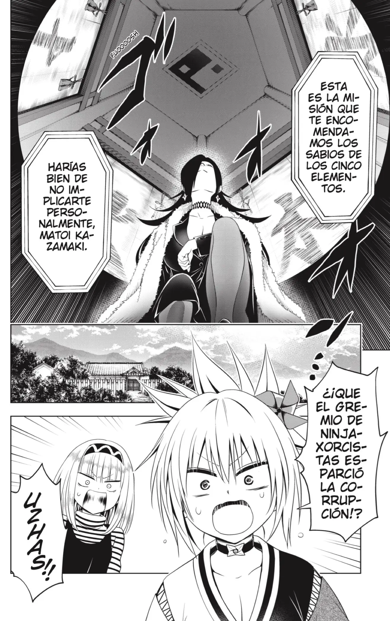 Ayakashi Triangle capítulo 116 página 4