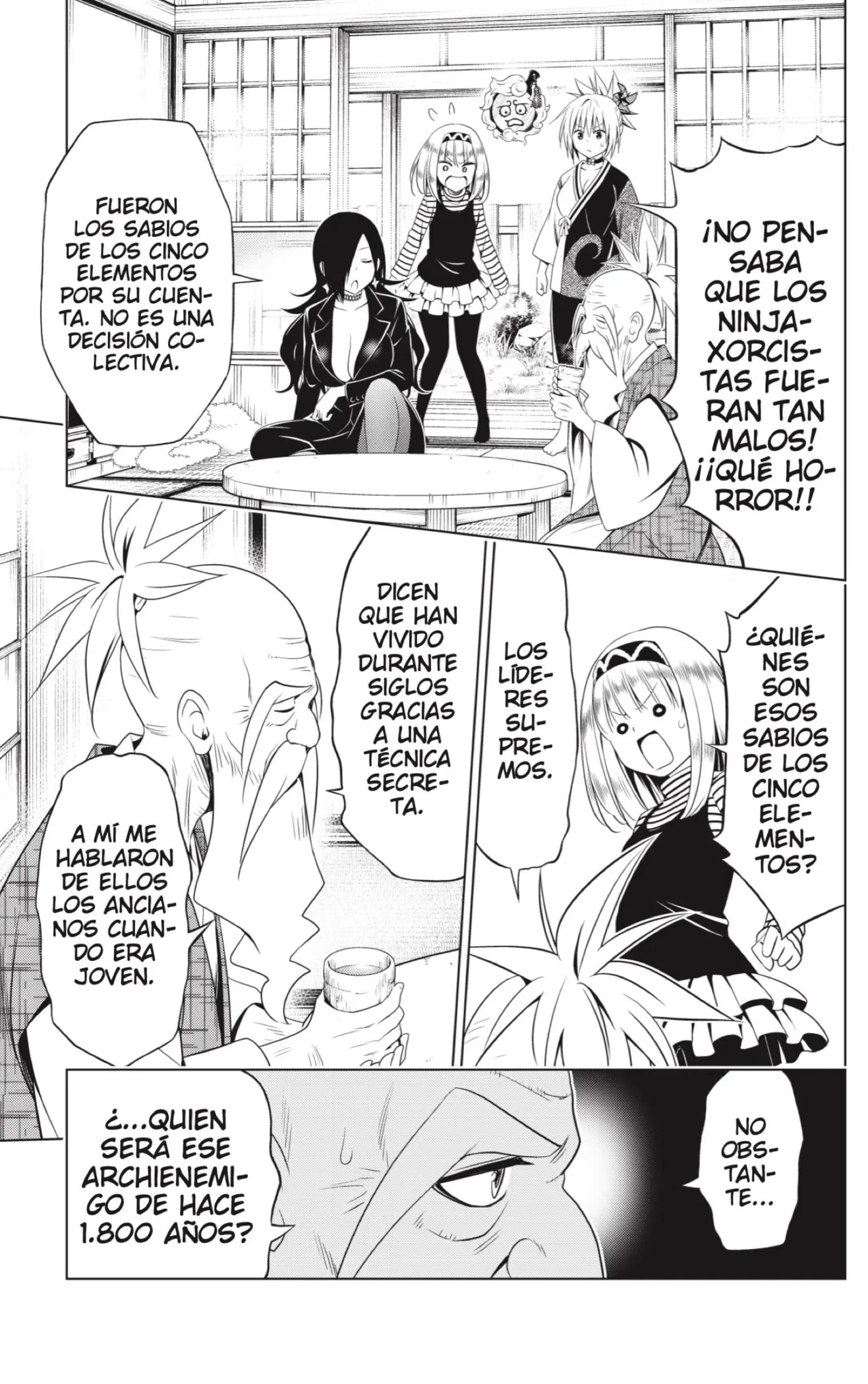 Ayakashi Triangle capítulo 116 página 5