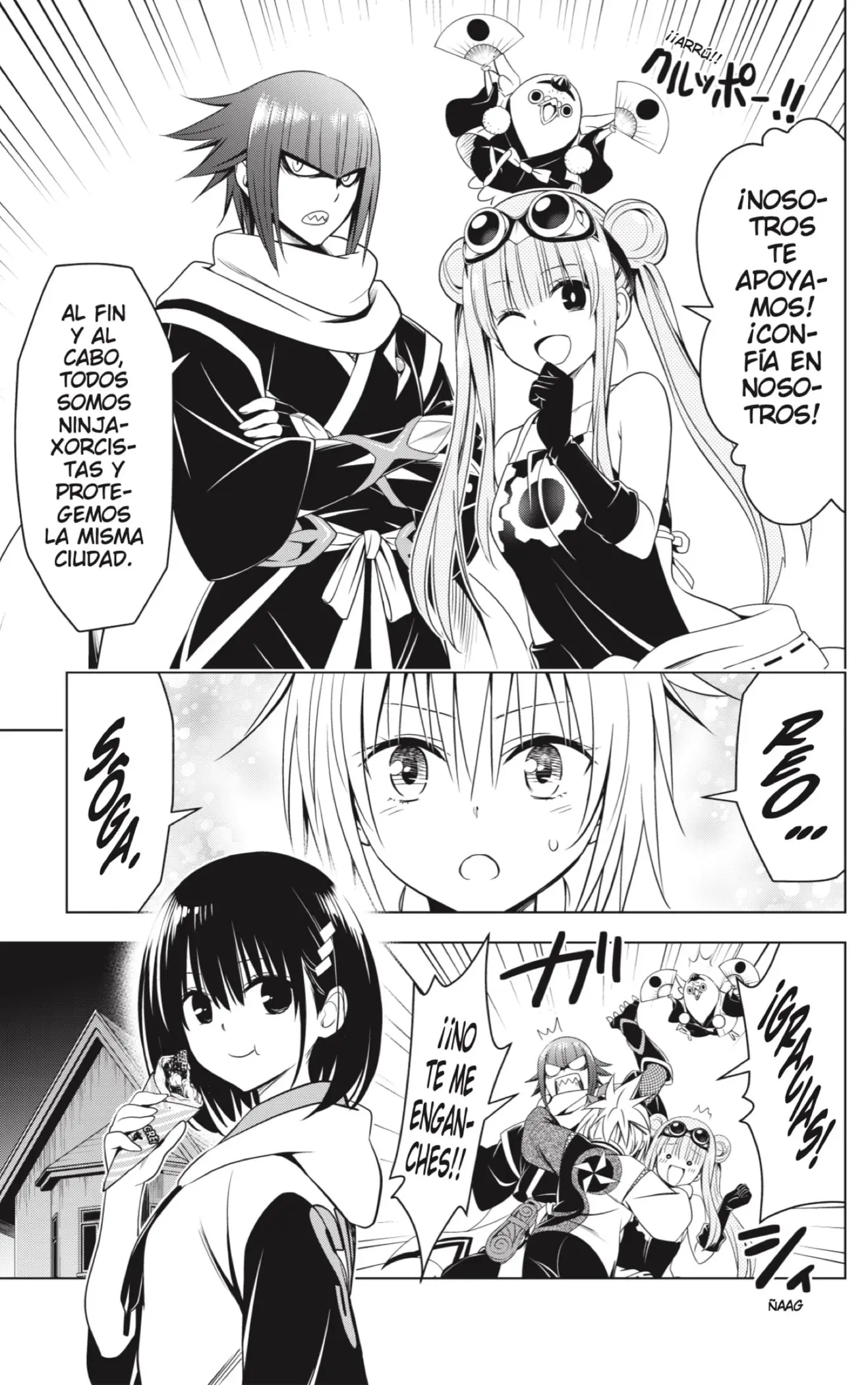 Ayakashi Triangle capítulo 116 página 9