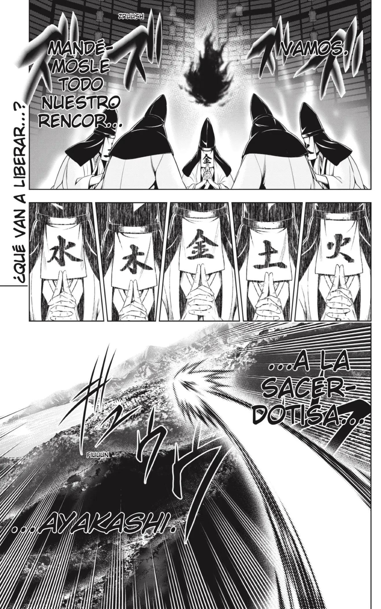 Ayakashi Triangle capítulo 117 página 3