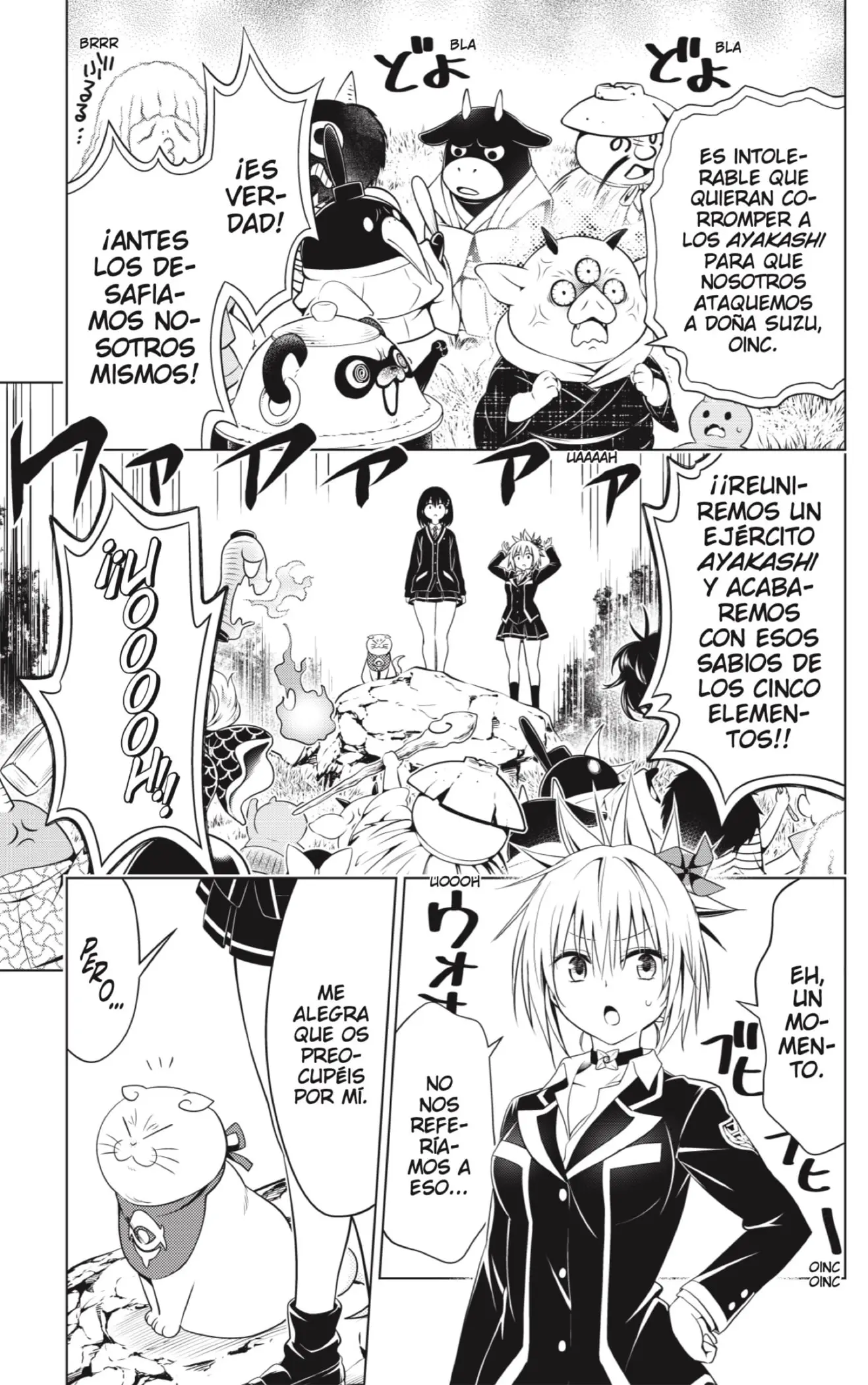 Ayakashi Triangle capítulo 117 página 5