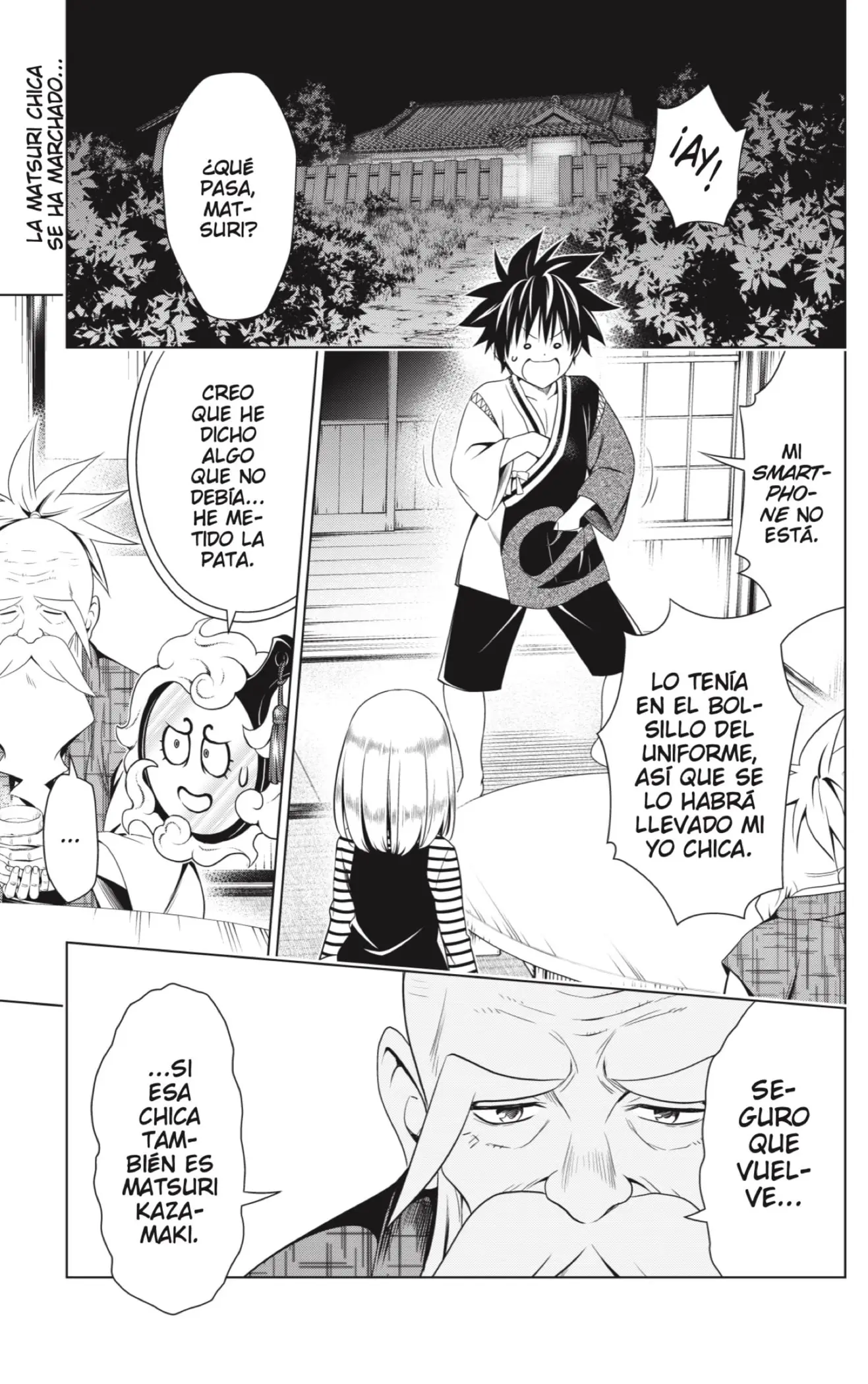 Ayakashi Triangle capítulo 119 página 3