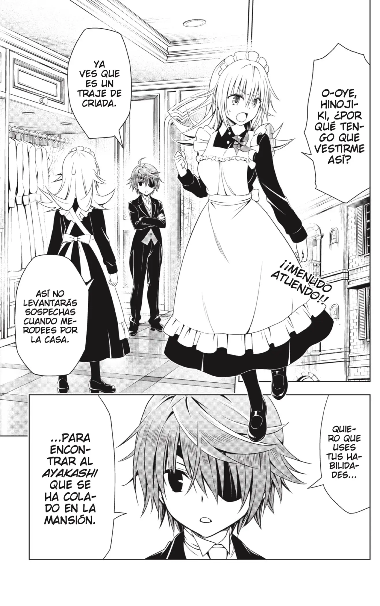 Ayakashi Triangle capítulo 120 página 3