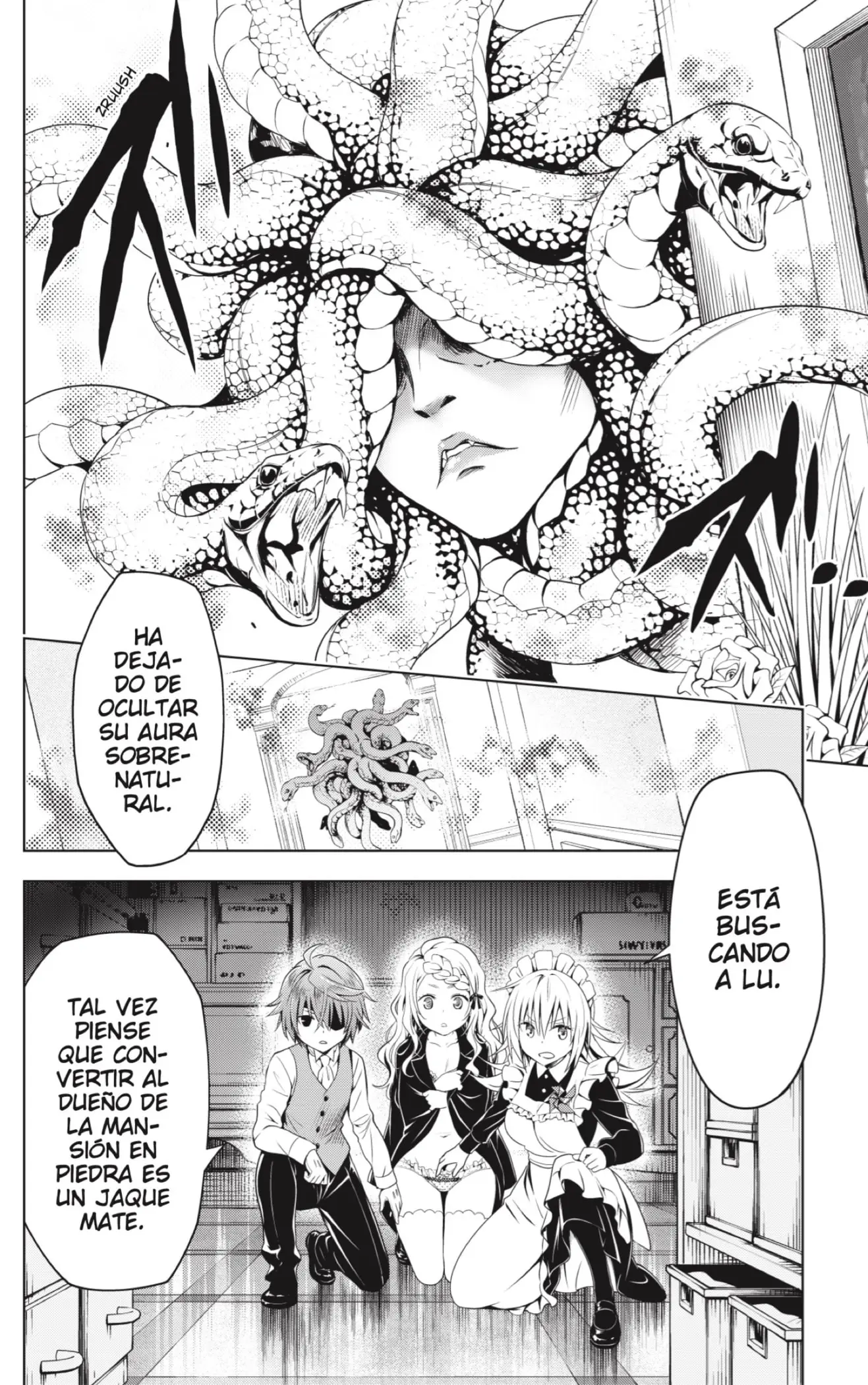 Ayakashi Triangle capítulo 121 página 4