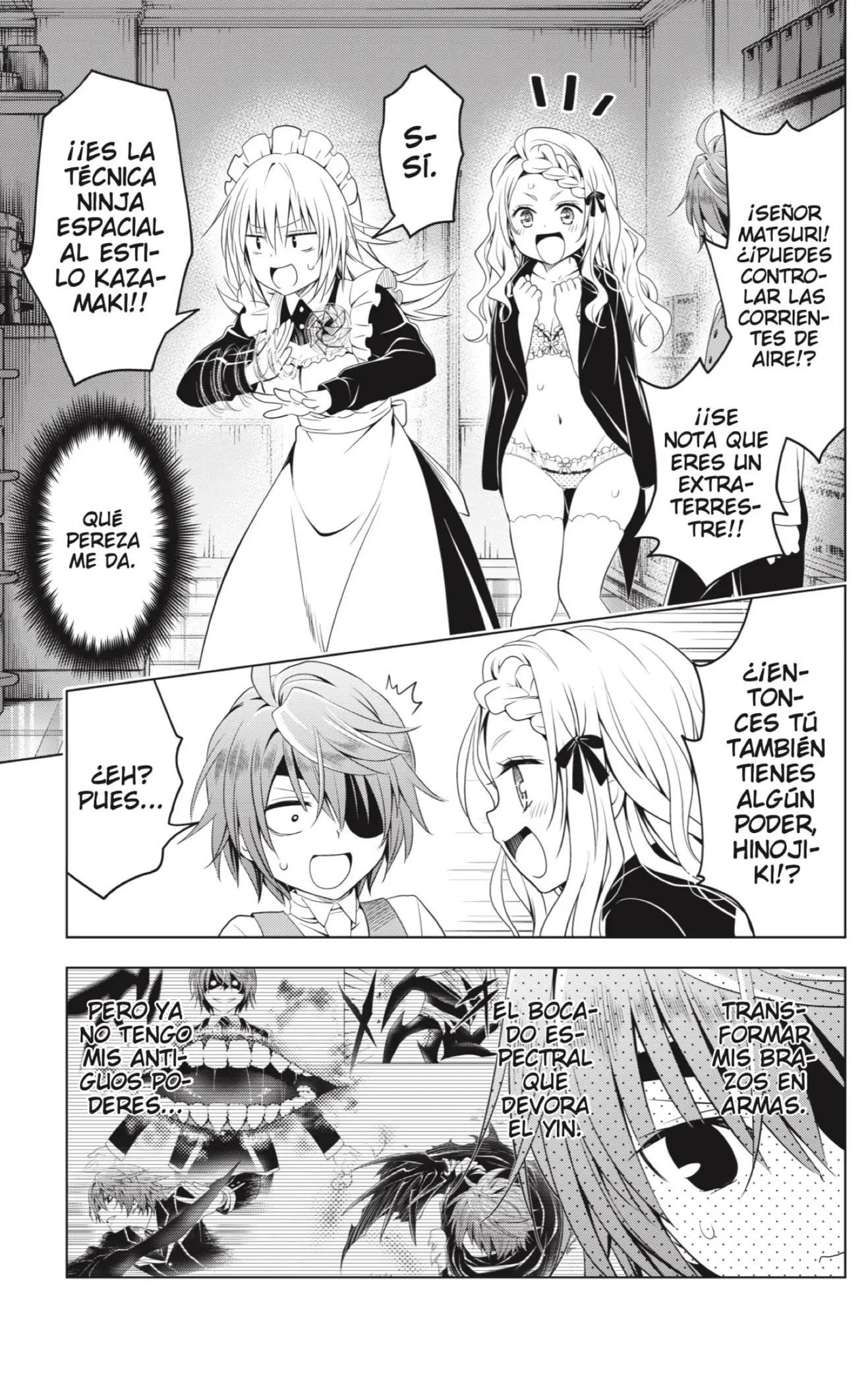 Ayakashi Triangle capítulo 121 página 9