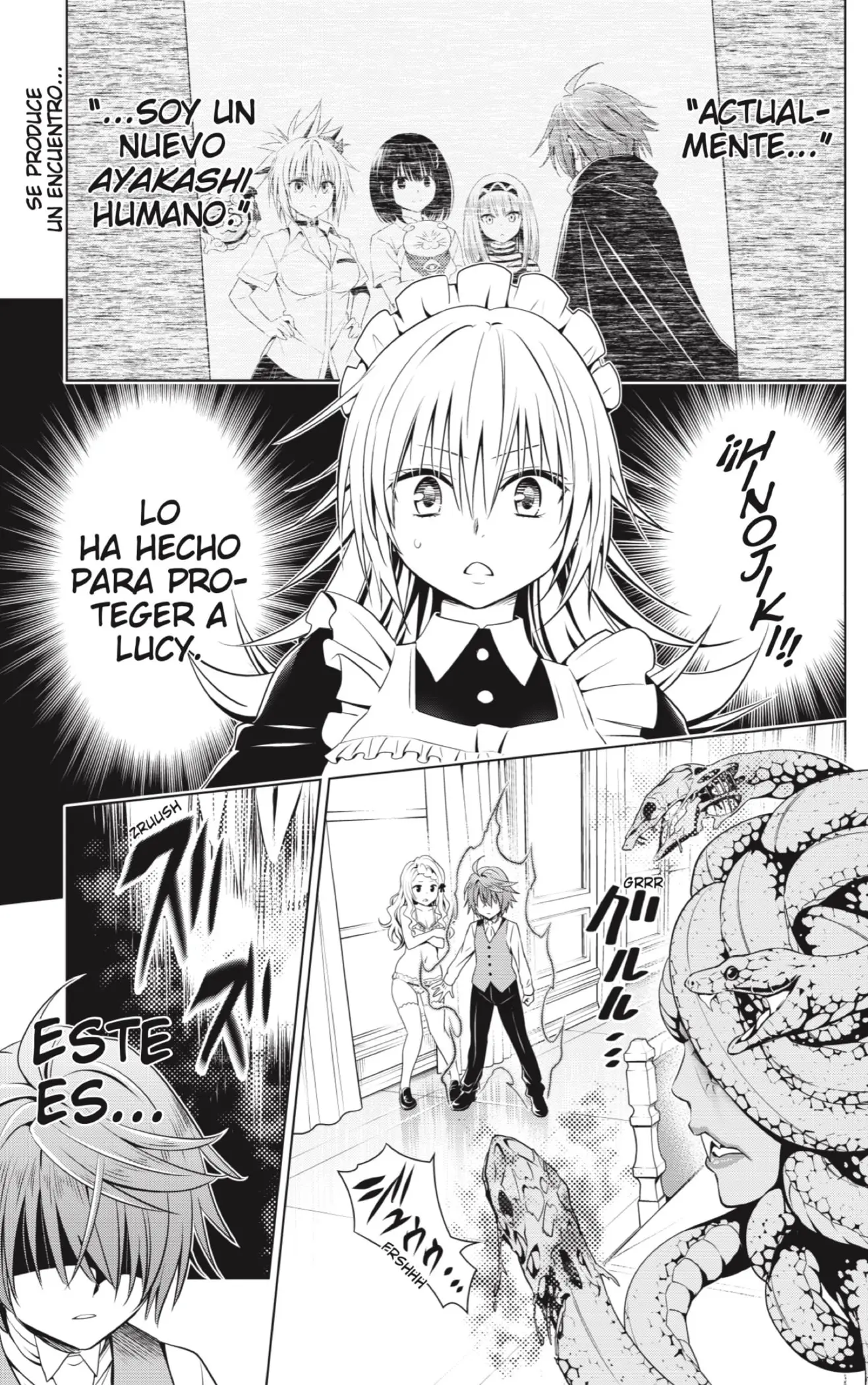 Ayakashi Triangle capítulo 122 página 3