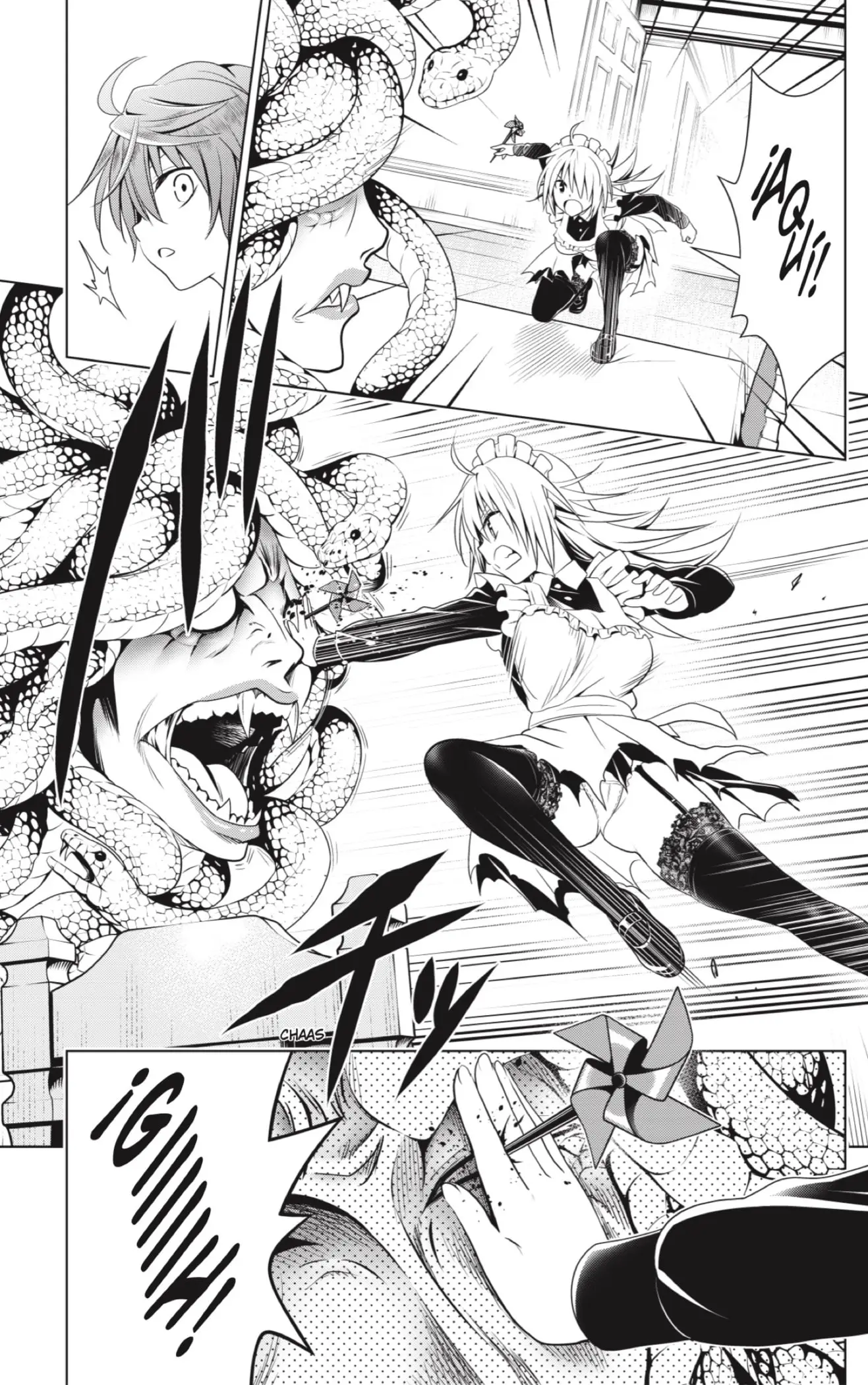 Ayakashi Triangle capítulo 122 página 9