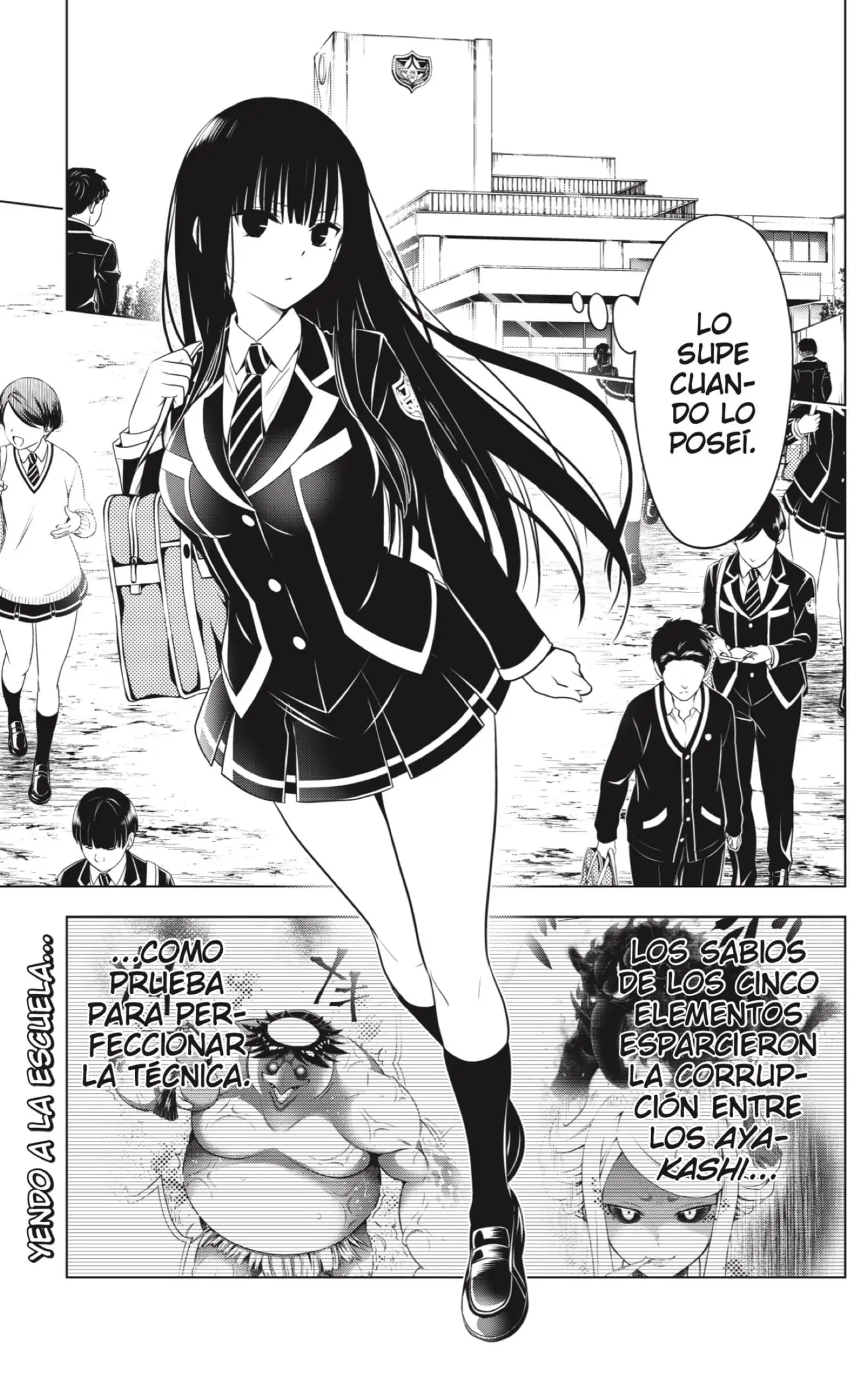 Ayakashi Triangle capítulo 126 página 3