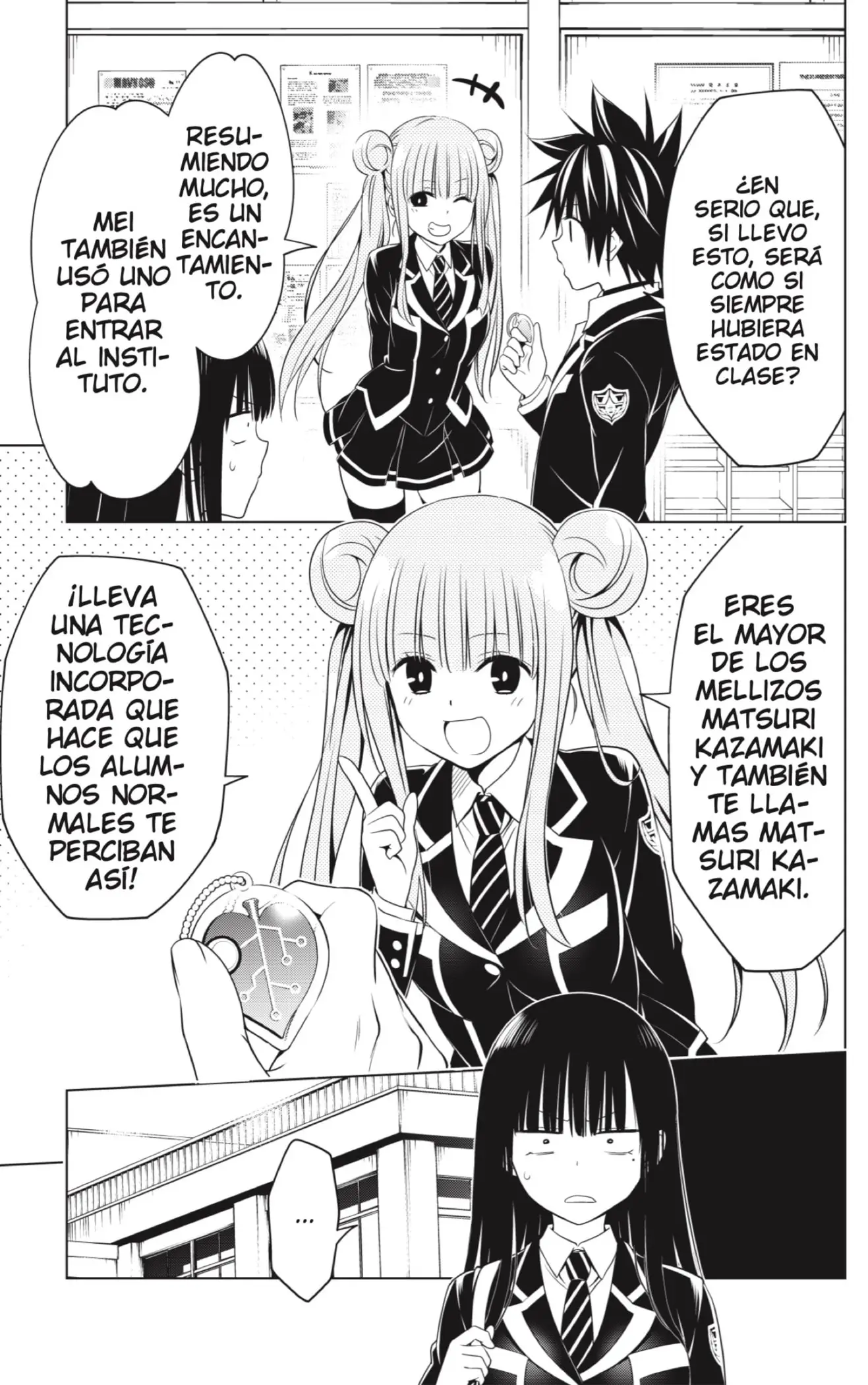 Ayakashi Triangle capítulo 126 página 7