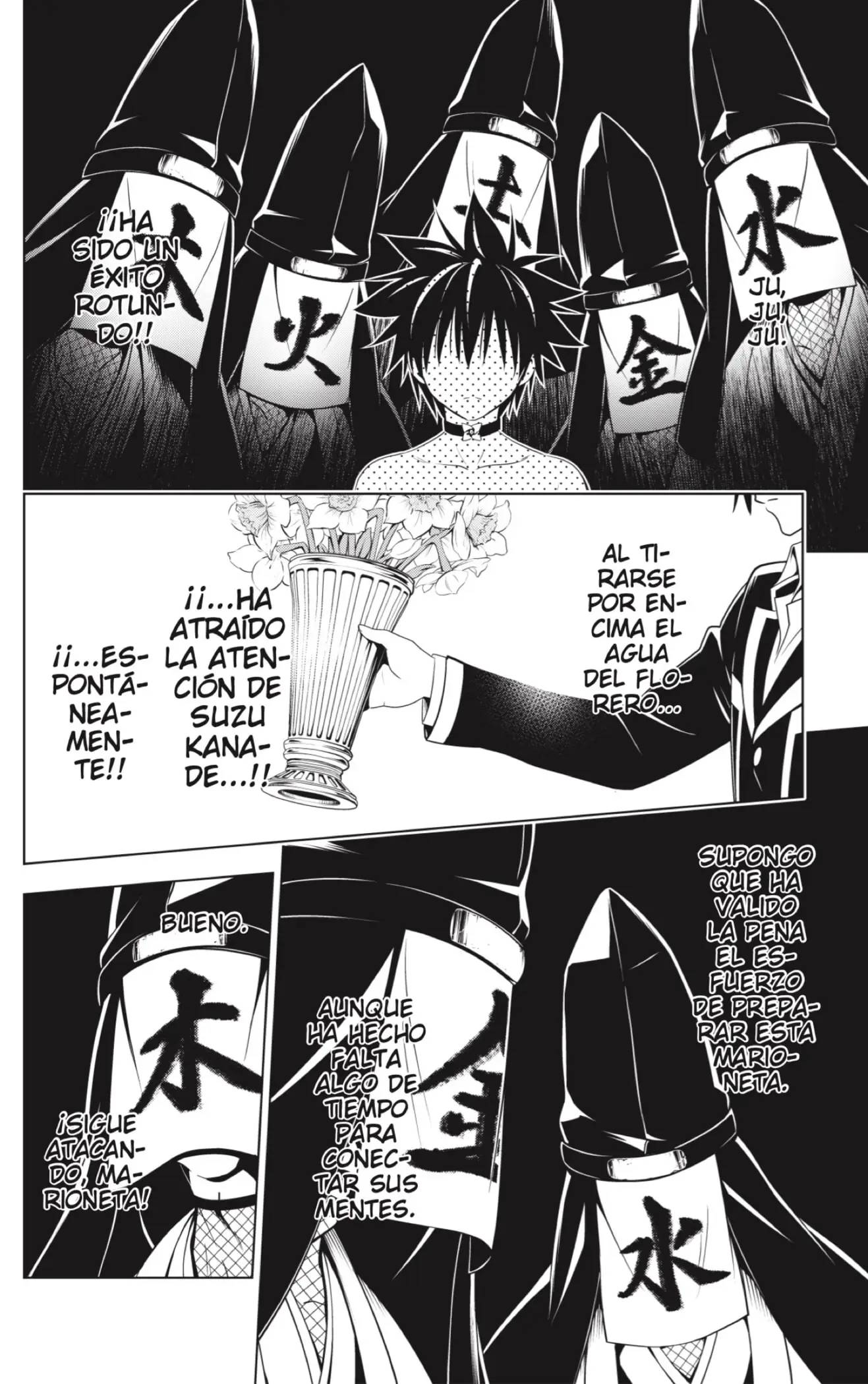 Ayakashi Triangle capítulo 127 página 4