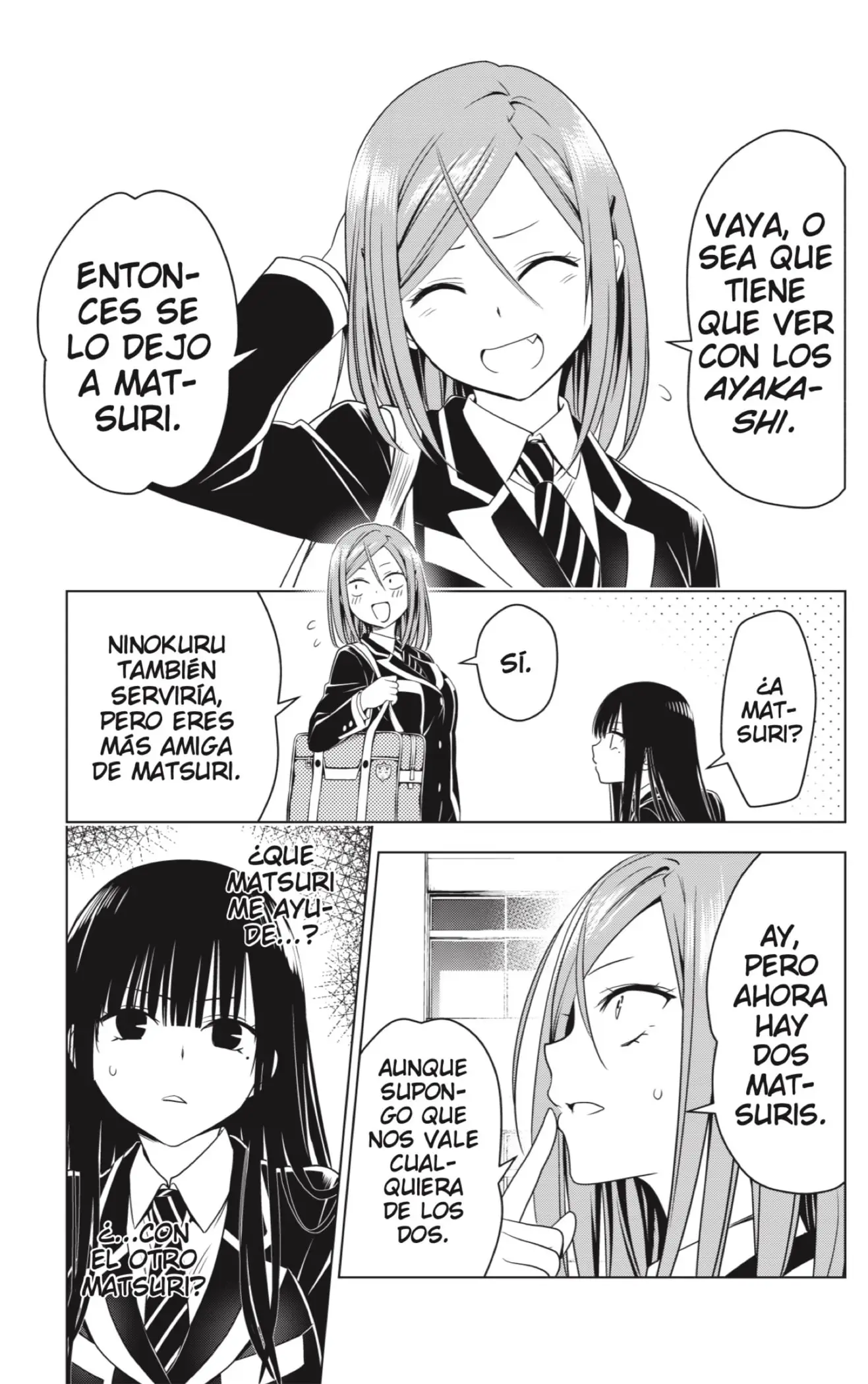 Ayakashi Triangle capítulo 127 página 13