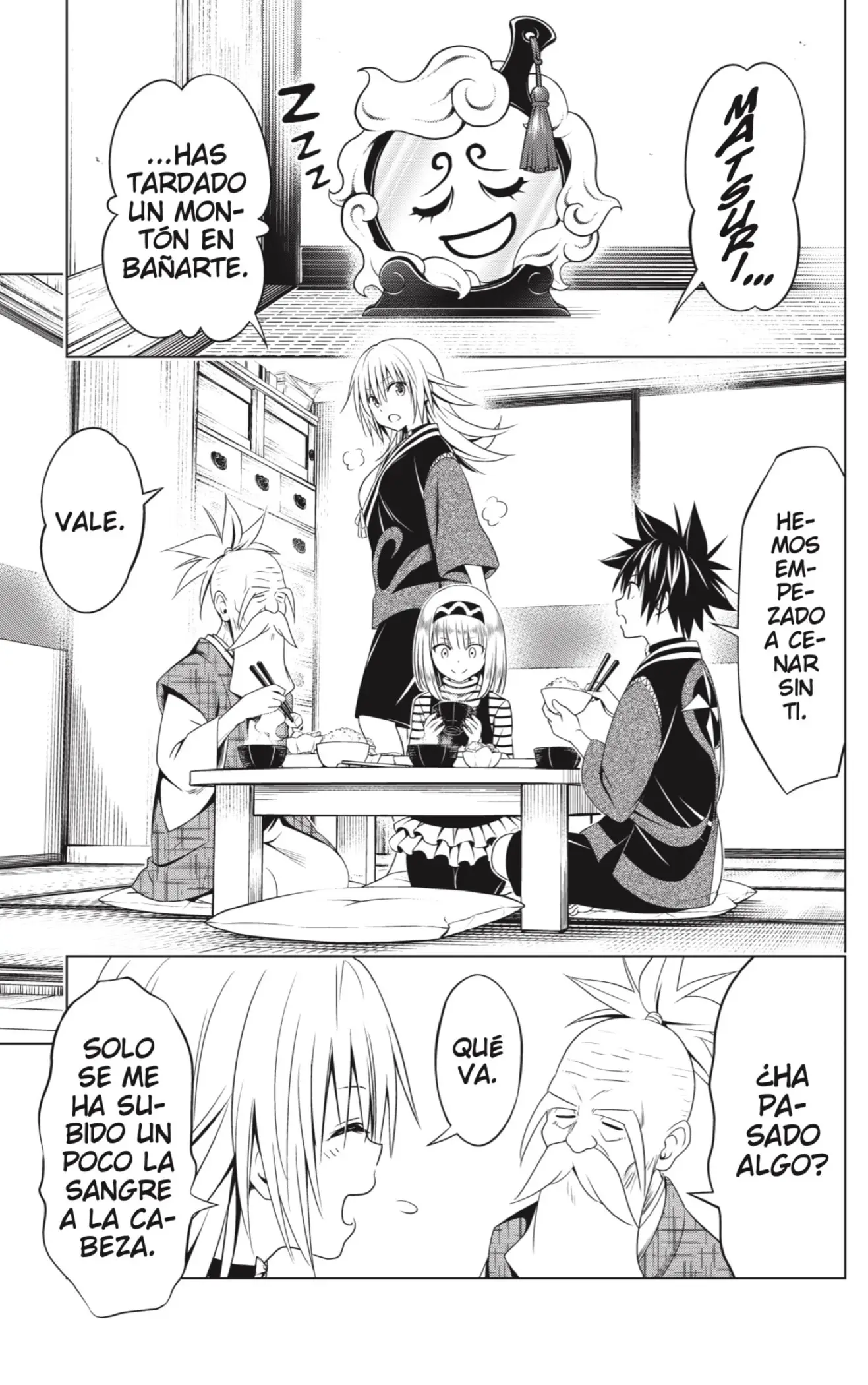 Ayakashi Triangle capítulo 128 página 3