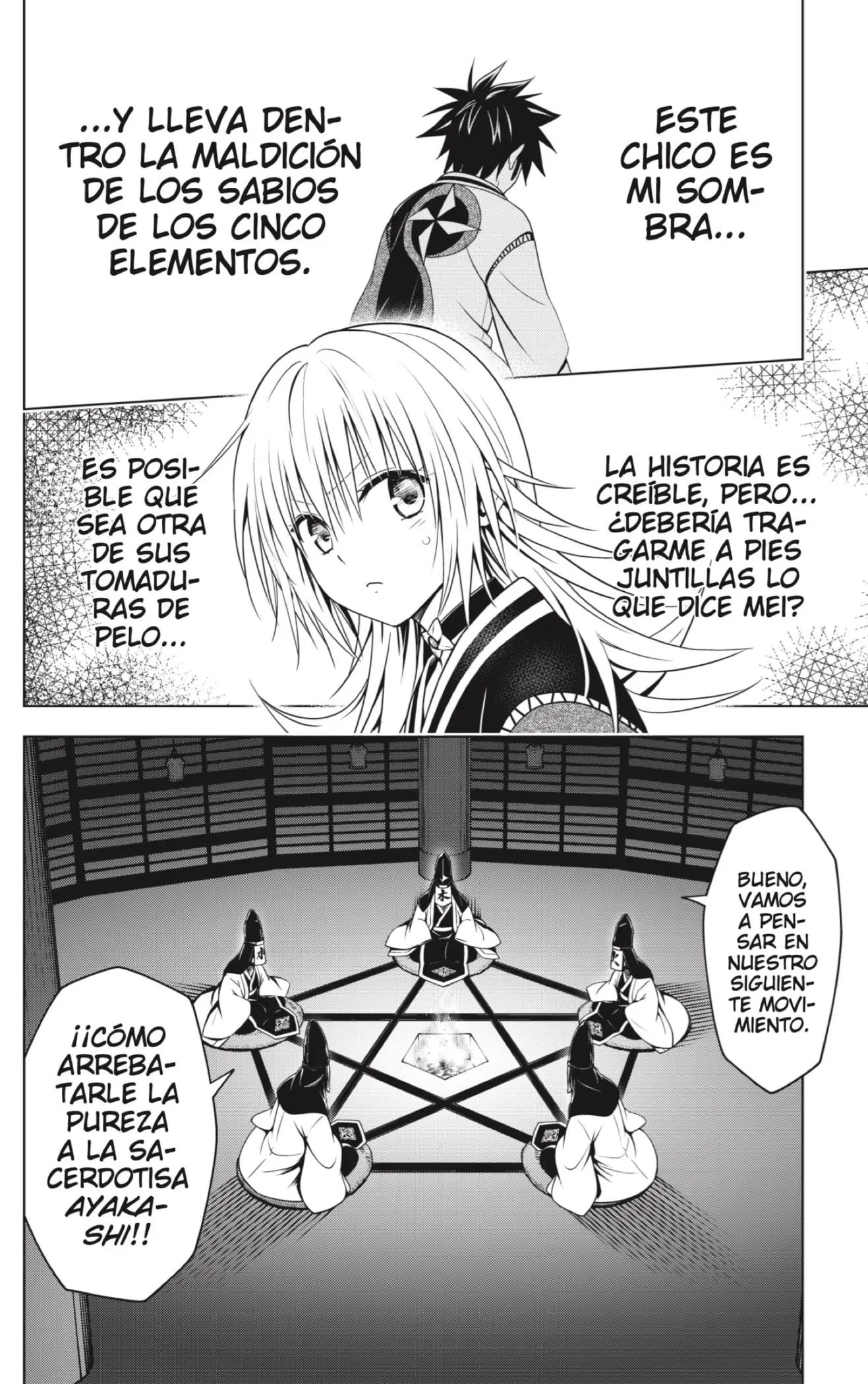 Ayakashi Triangle capítulo 128 página 6
