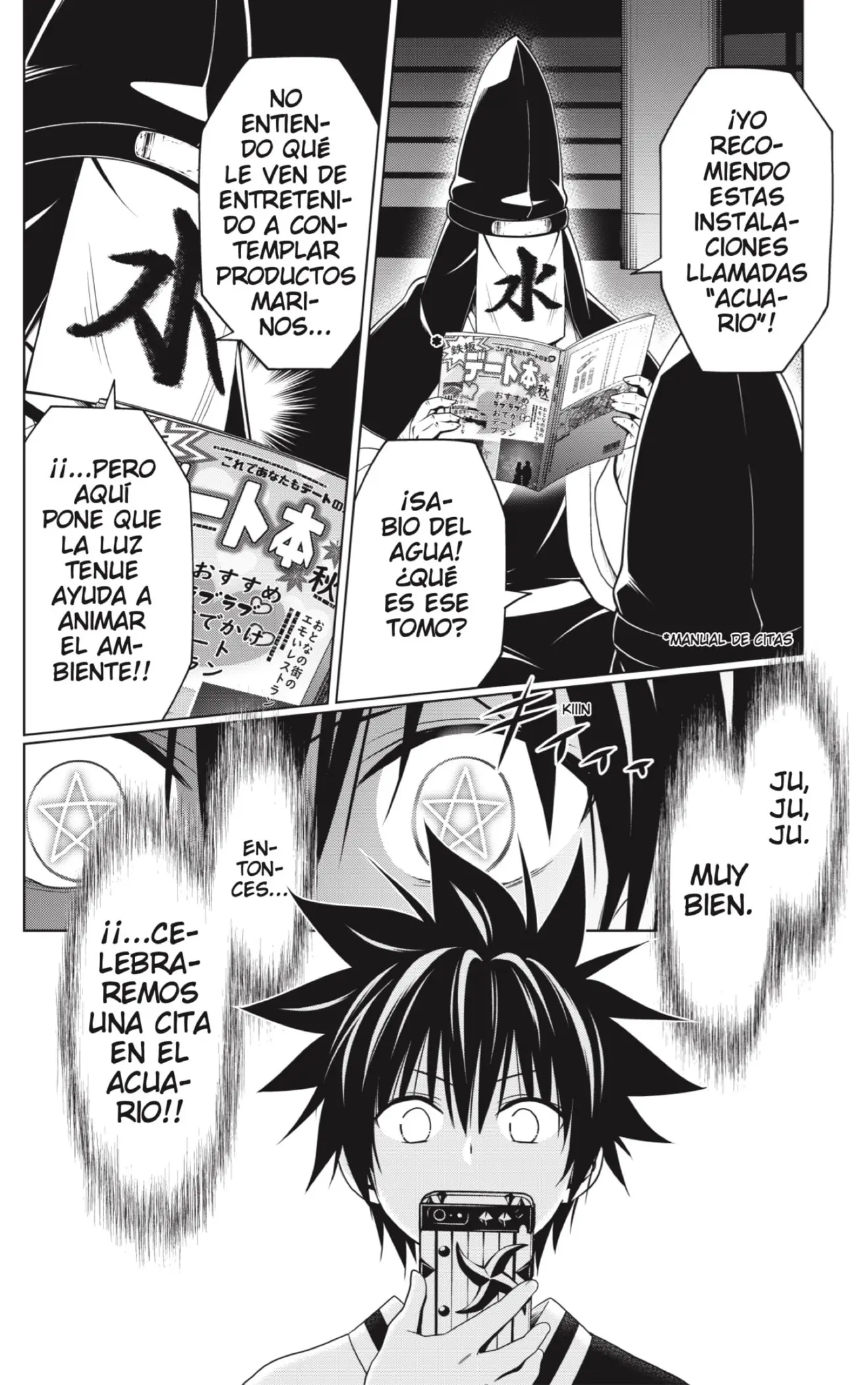 Ayakashi Triangle capítulo 128 página 8