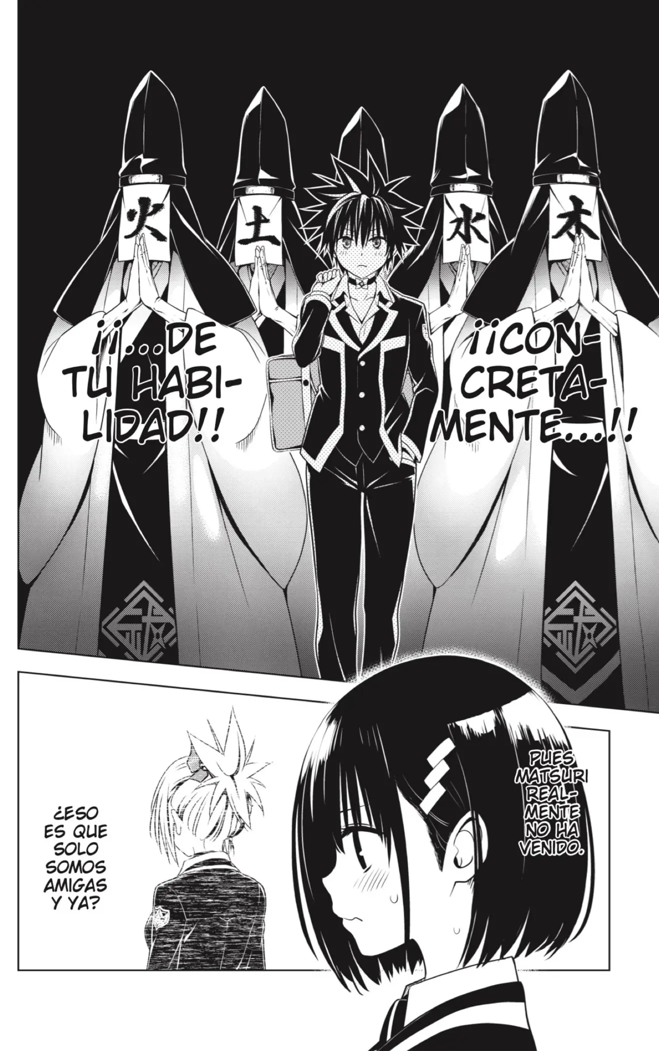 Ayakashi Triangle capítulo 128 página 18