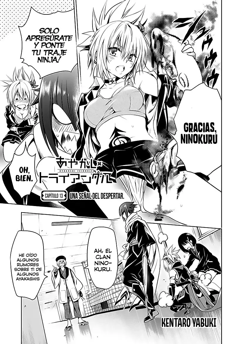 Ayakashi Triangle capítulo 13 página 2