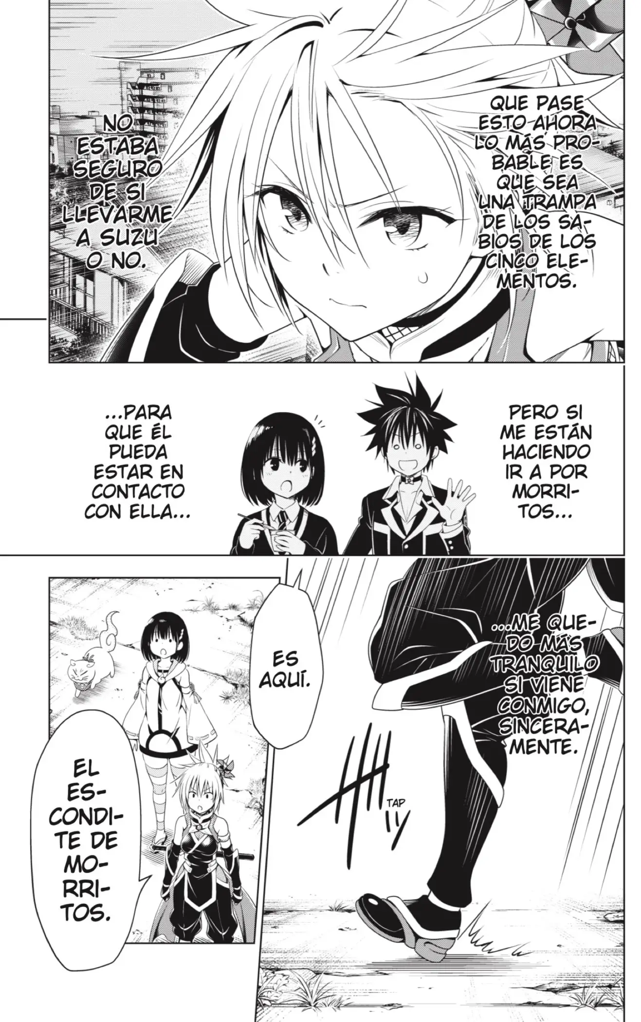 Ayakashi Triangle capítulo 131 página 11
