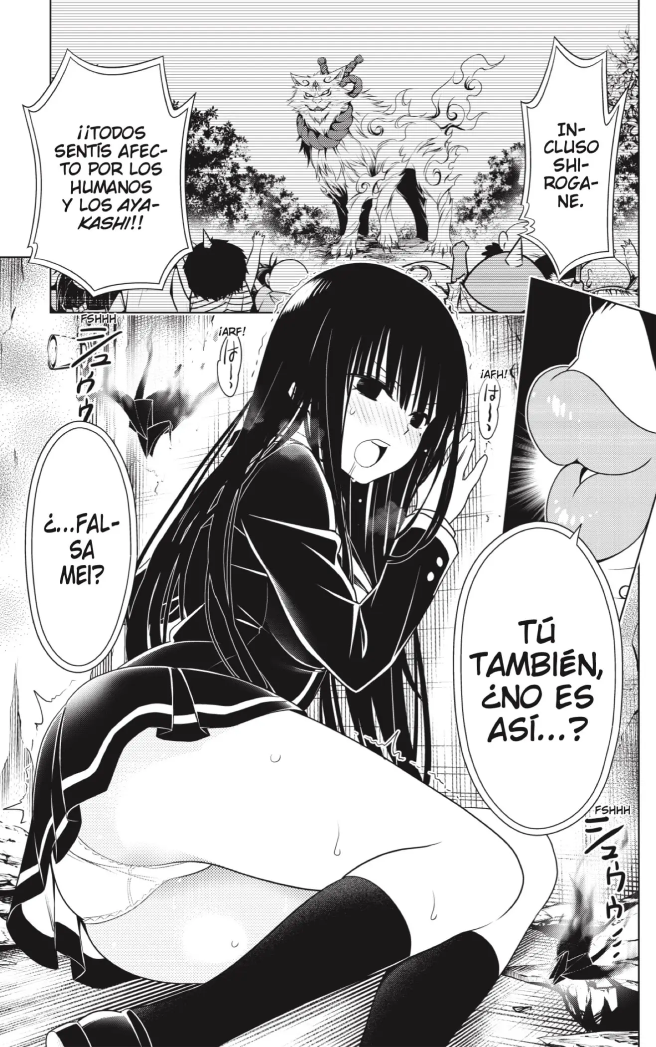 Ayakashi Triangle capítulo 133 página 7