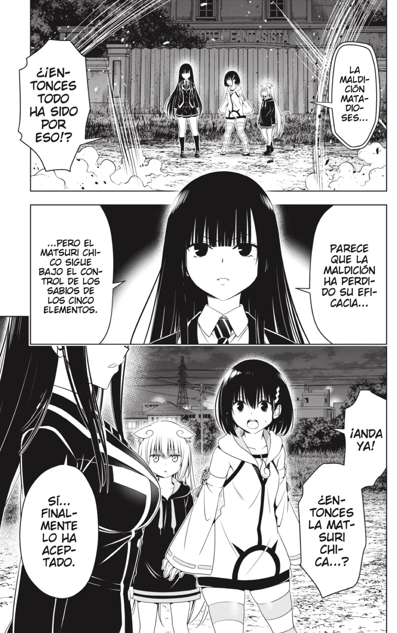 Ayakashi Triangle capítulo 135 página 7