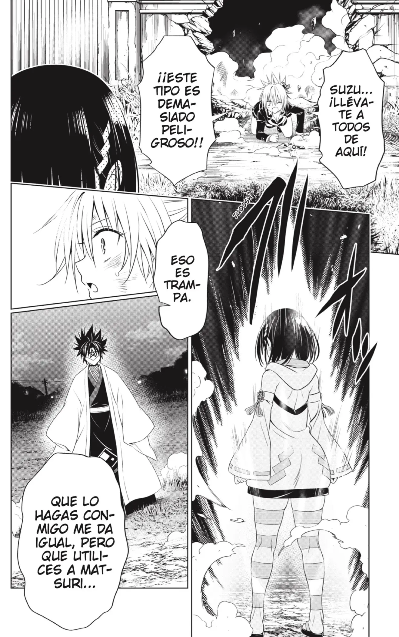 Ayakashi Triangle capítulo 135 página 20