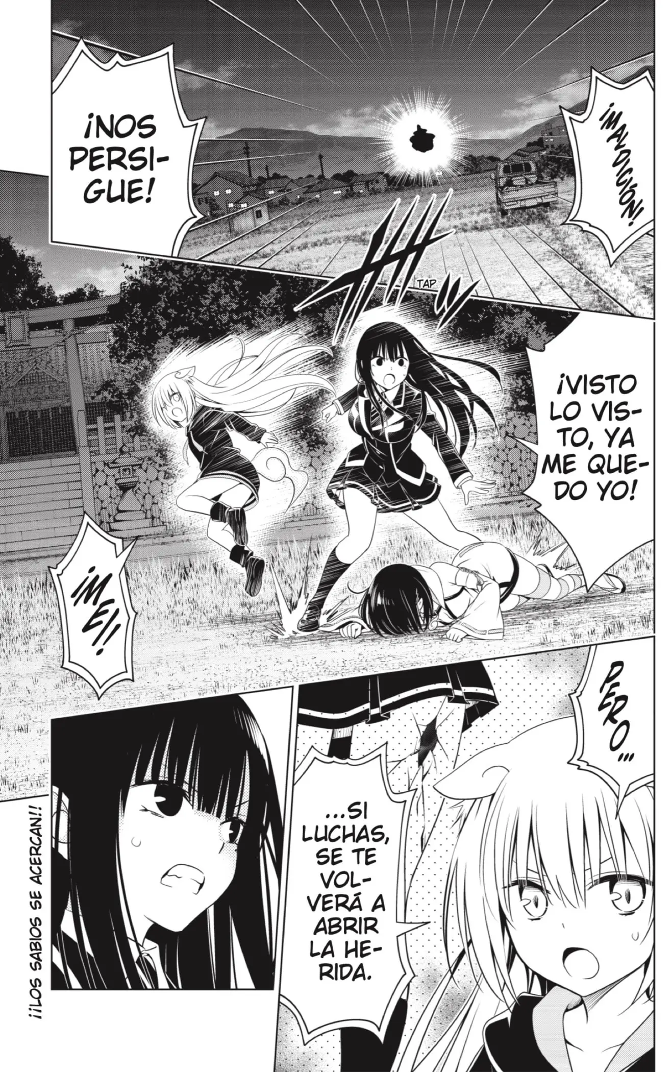 Ayakashi Triangle capítulo 137 página 3