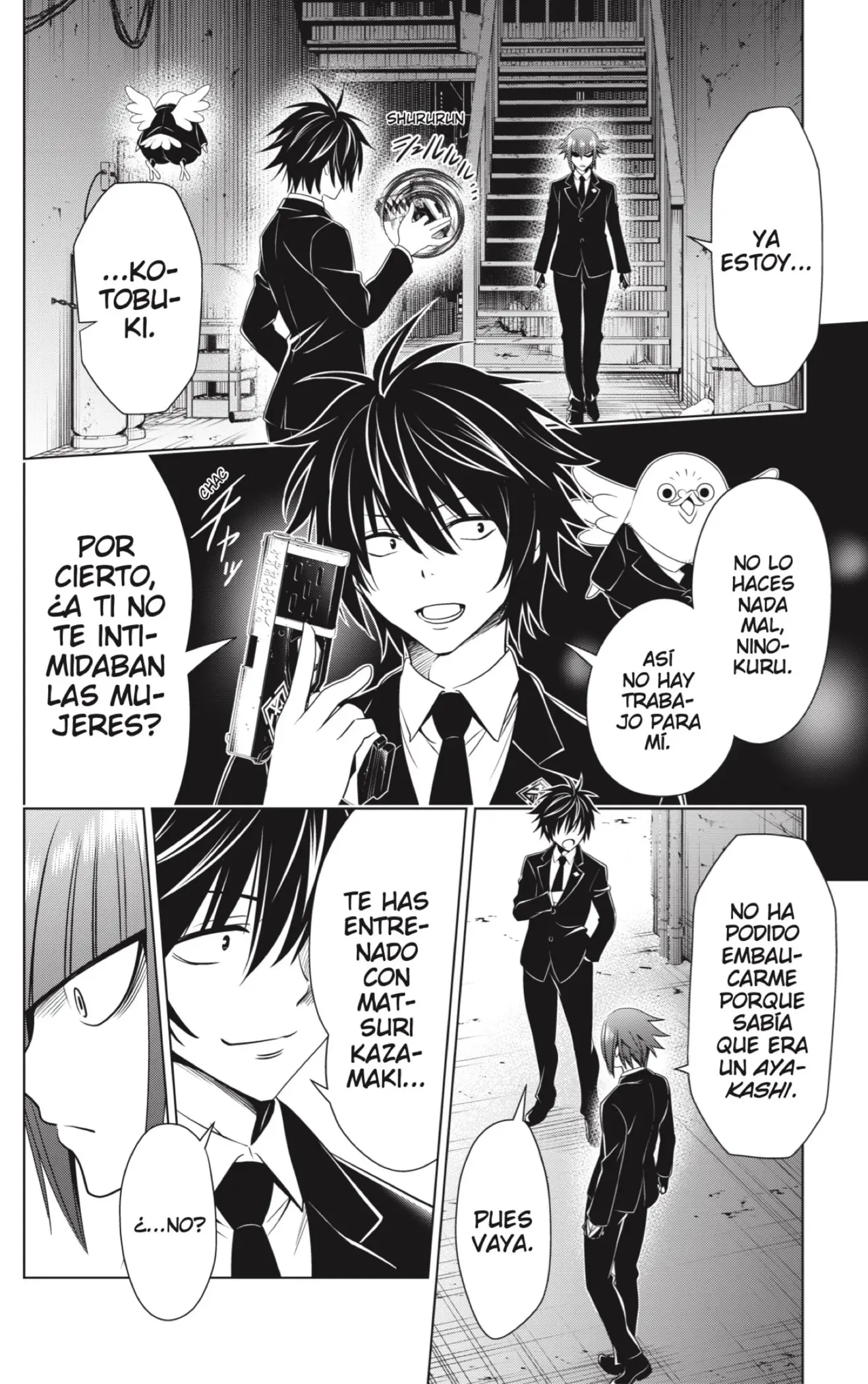 Ayakashi Triangle capítulo 137 página 16