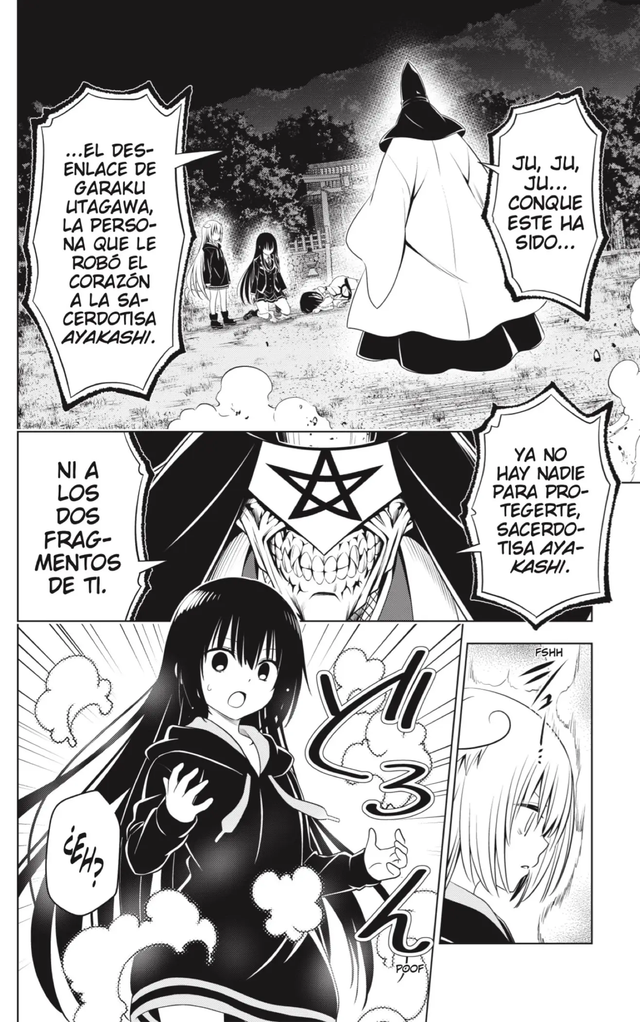 Ayakashi Triangle capítulo 138 página 18
