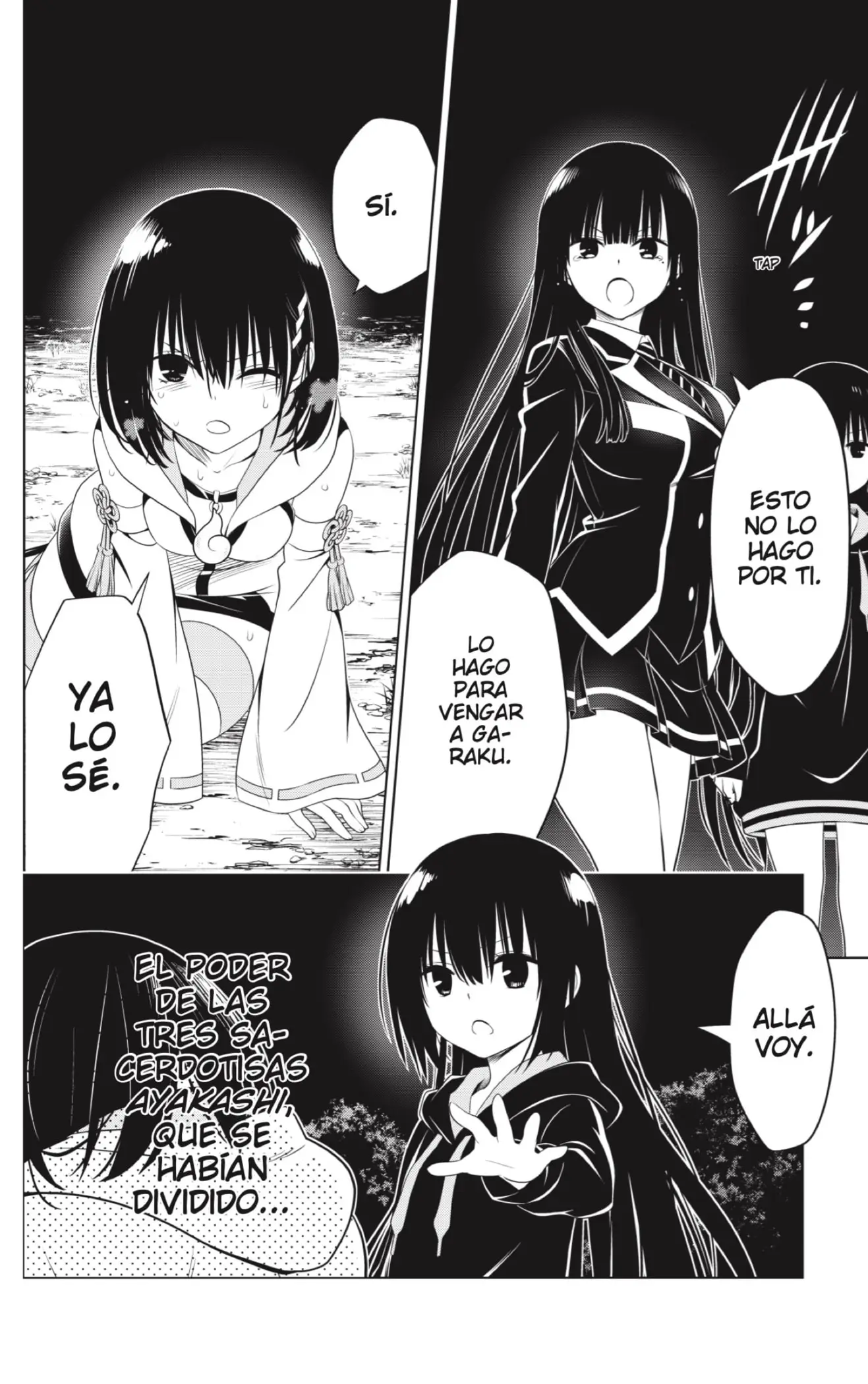 Ayakashi Triangle capítulo 139 página 4