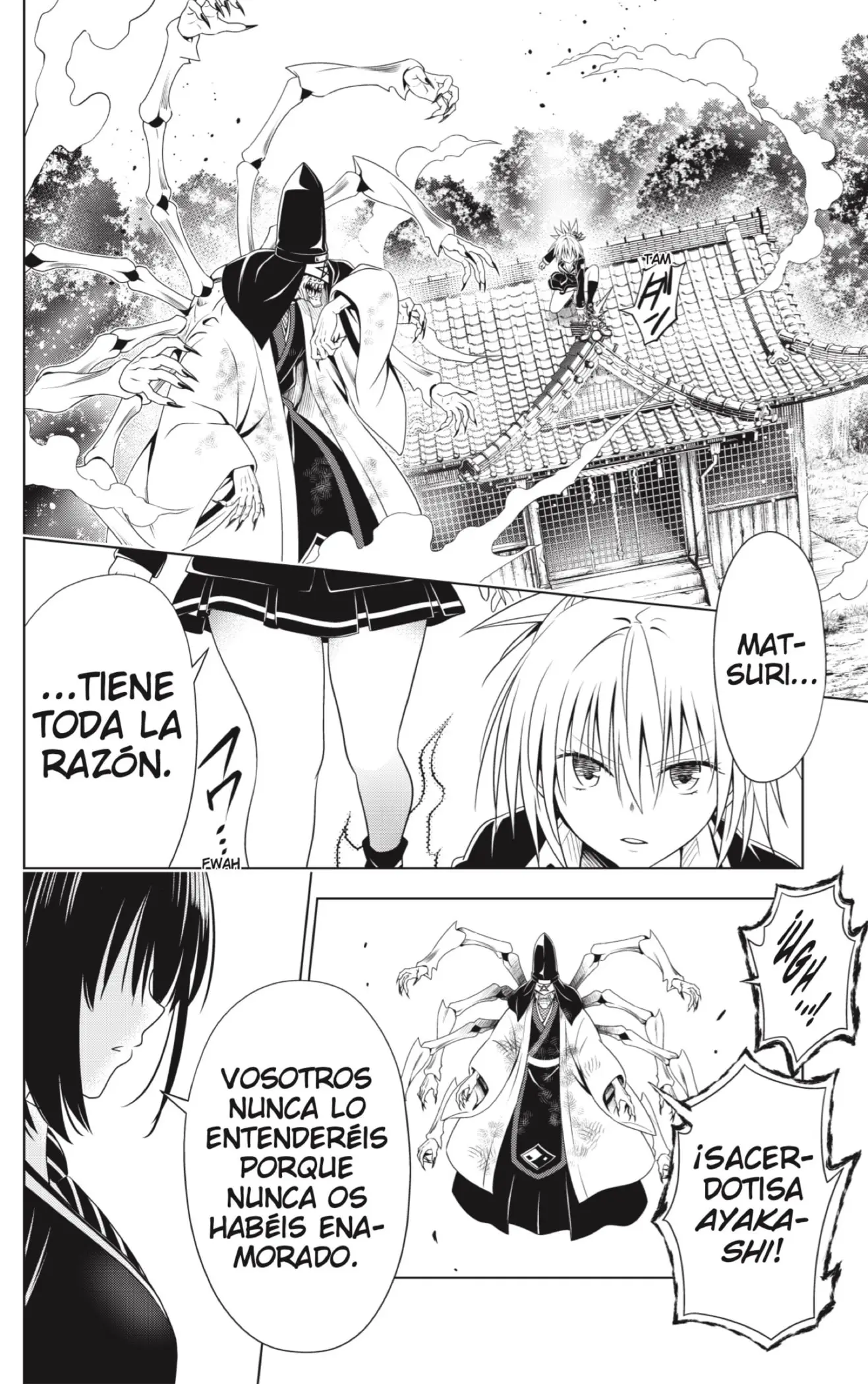 Ayakashi Triangle capítulo 141 página 16