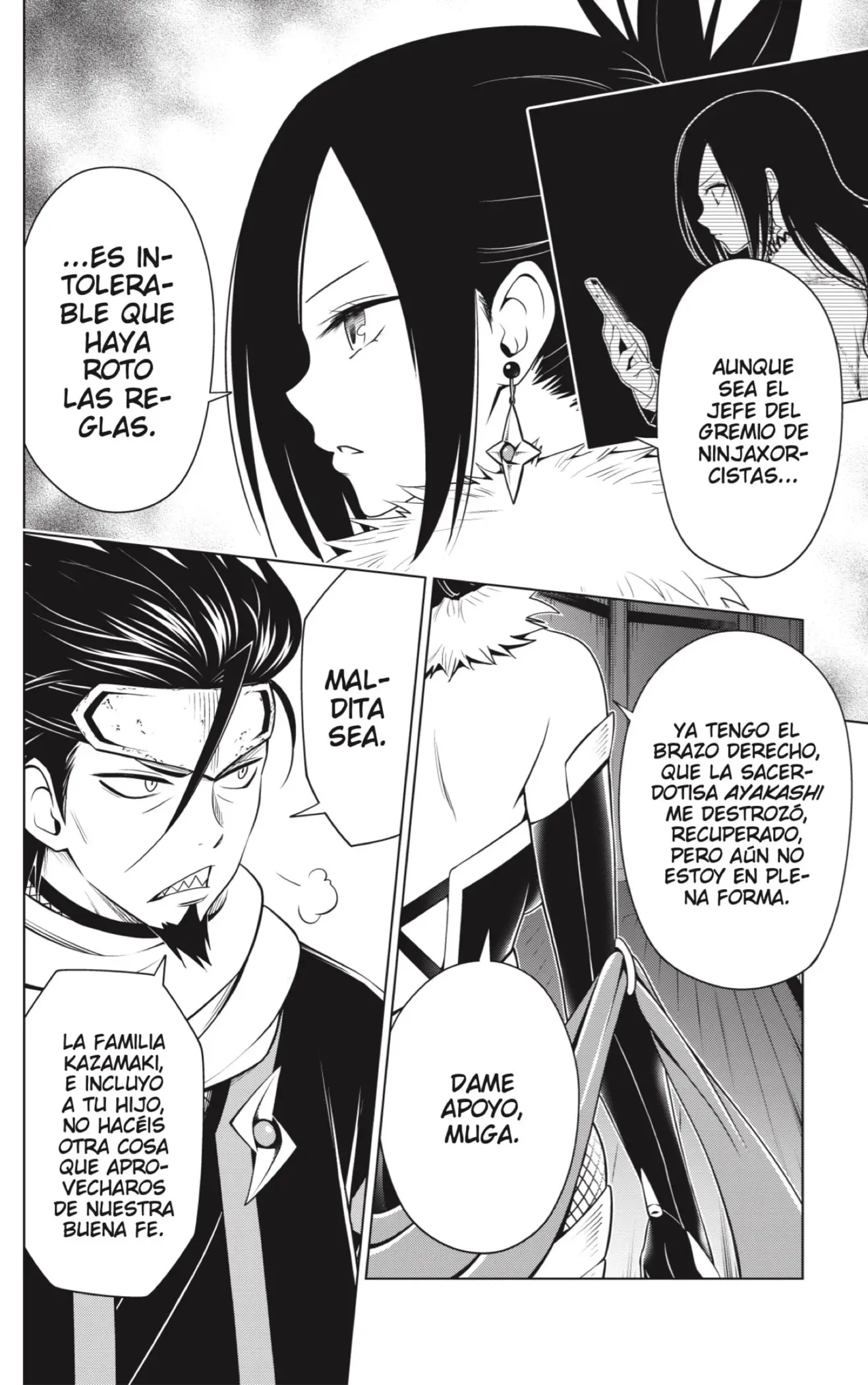 Ayakashi Triangle capítulo 142 página 14