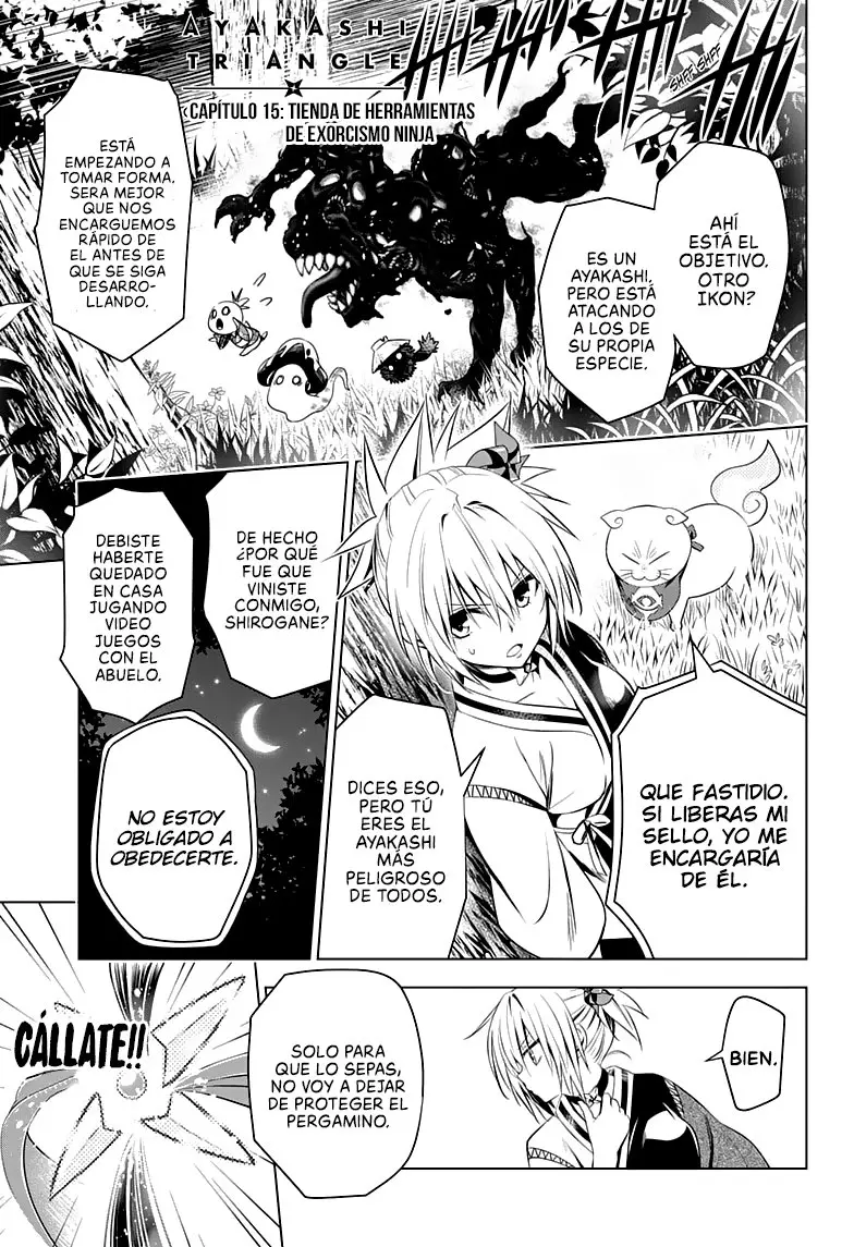 Ayakashi Triangle capítulo 15 página 2