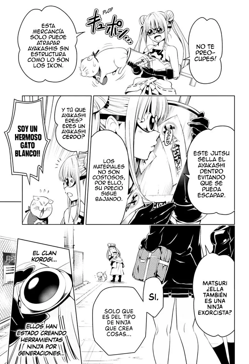Ayakashi Triangle capítulo 15 página 14