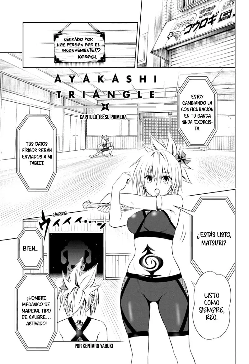 Ayakashi Triangle capítulo 16 página 2
