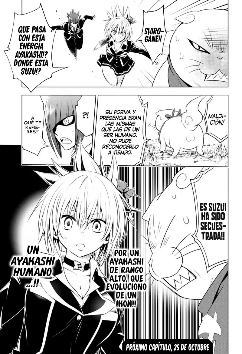 Ayakashi Triangle capítulo 17 página 20
