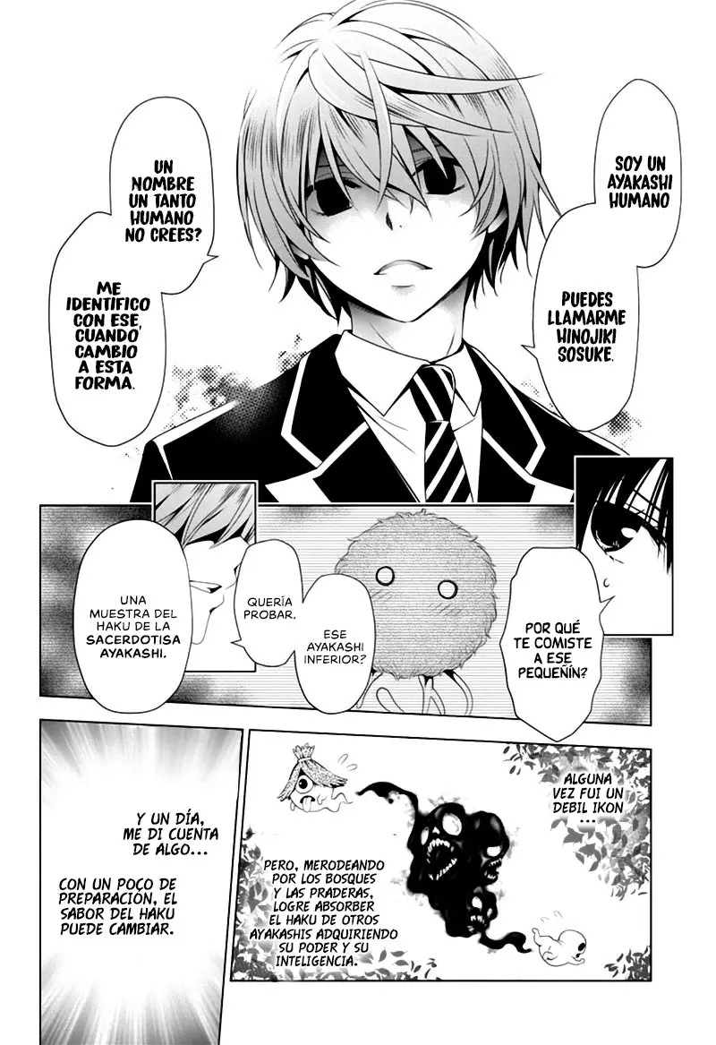 Ayakashi Triangle capítulo 18 página 9