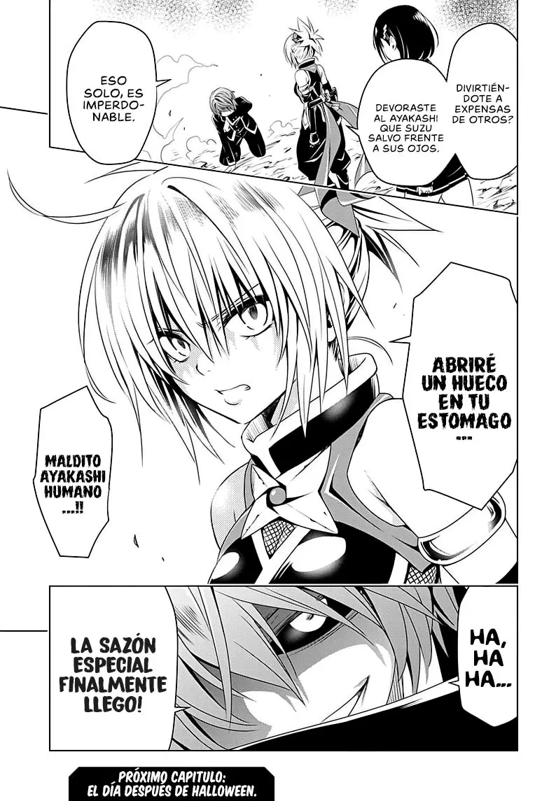 Ayakashi Triangle capítulo 18 página 22