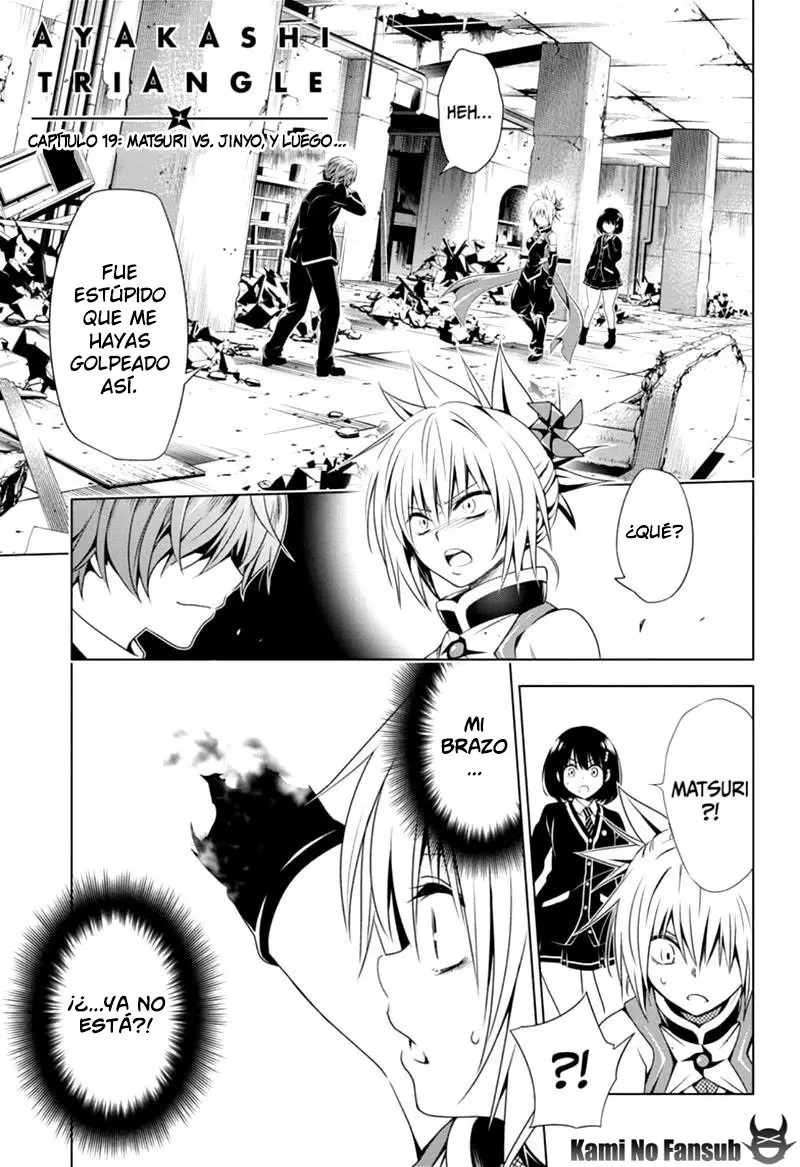 Ayakashi Triangle capítulo 19 página 2