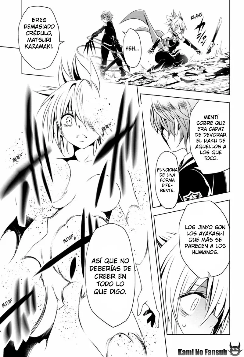 Ayakashi Triangle capítulo 19 página 12