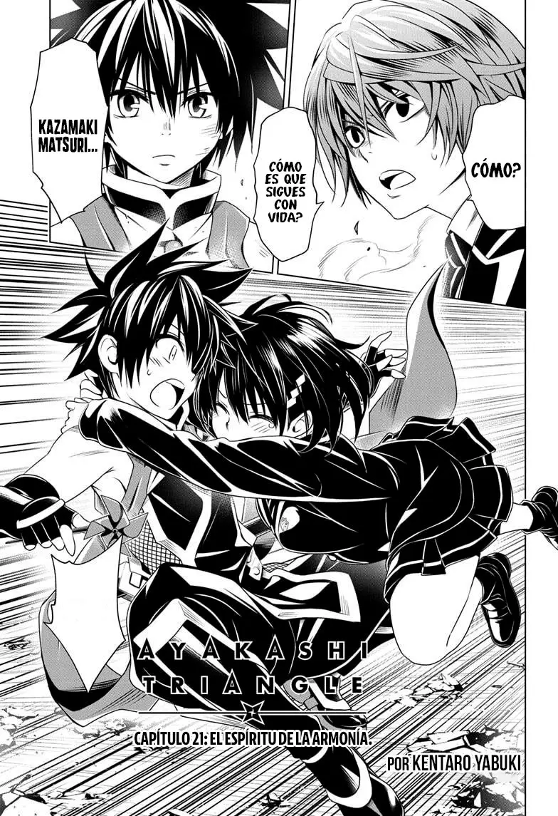 Ayakashi Triangle capítulo 21 página 2