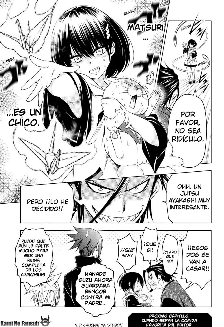 Ayakashi Triangle capítulo 25 página 20