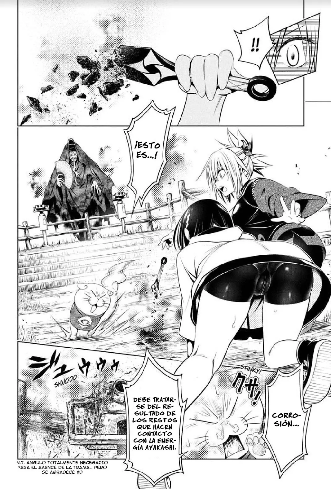 Ayakashi Triangle capítulo 30 página 17