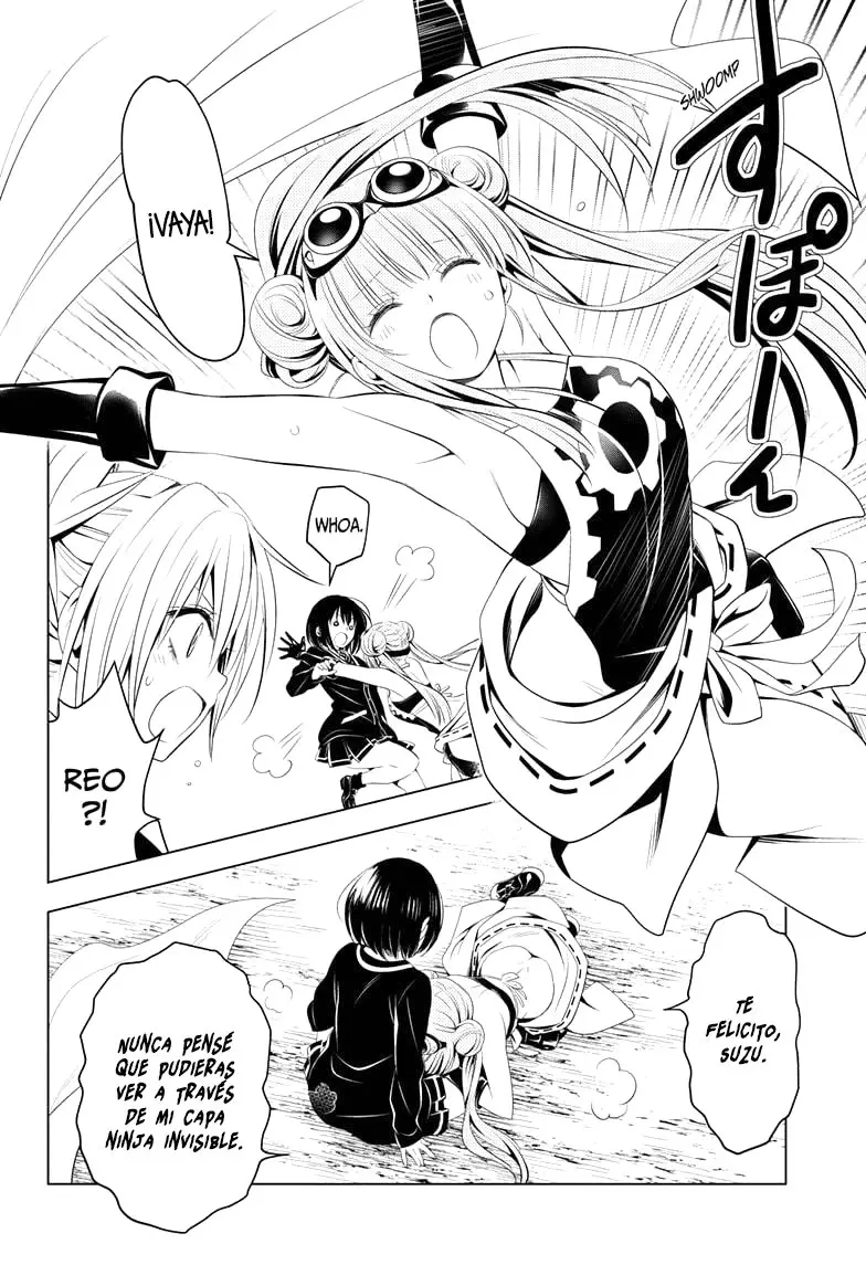Ayakashi Triangle capítulo 34 página 19