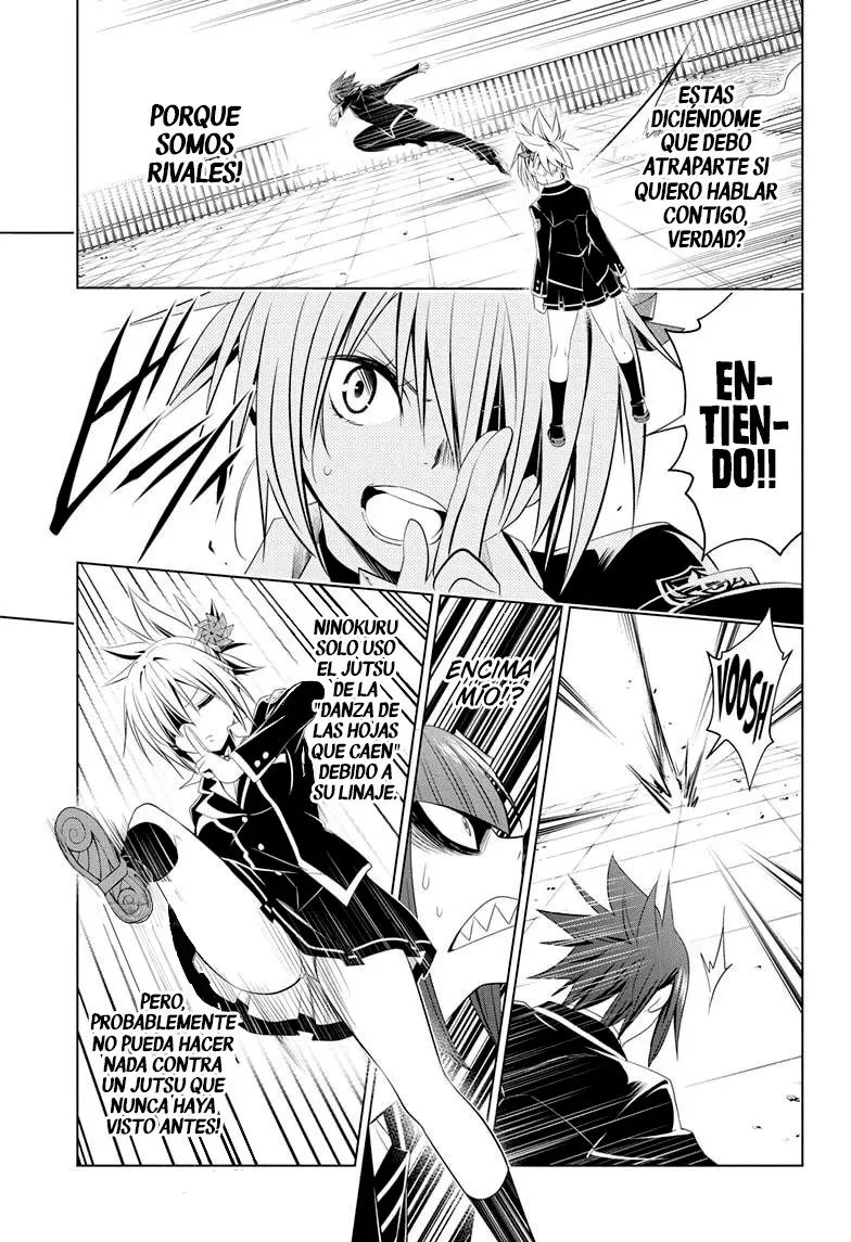 Ayakashi Triangle capítulo 35 página 14