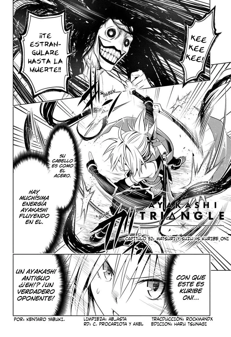 Ayakashi Triangle capítulo 52 página 3